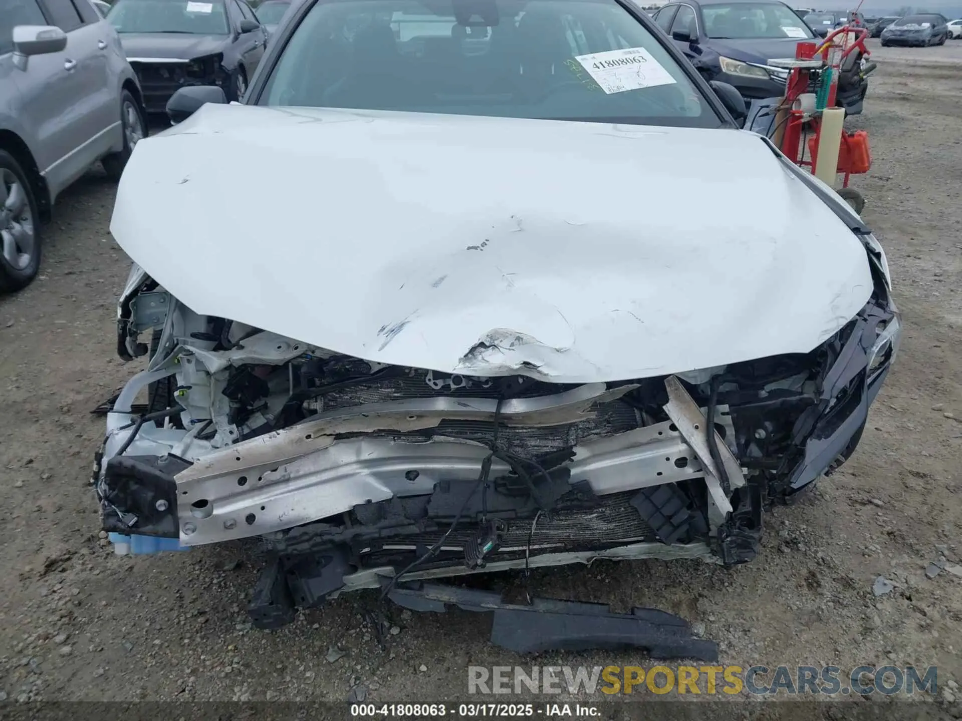 6 Photograph of a damaged car 4T1KZ1AK6MU058676 TOYOTA CAMRY 2021