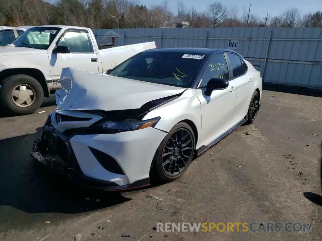 2 Photograph of a damaged car 4T1KZ1AK7MU047668 TOYOTA CAMRY 2021