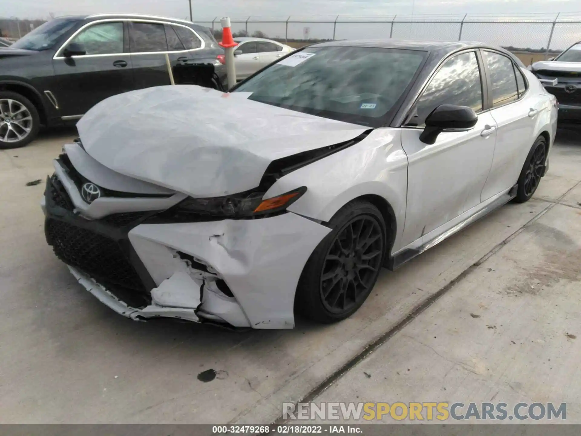 2 Photograph of a damaged car 4T1KZ1AK7MU050456 TOYOTA CAMRY 2021