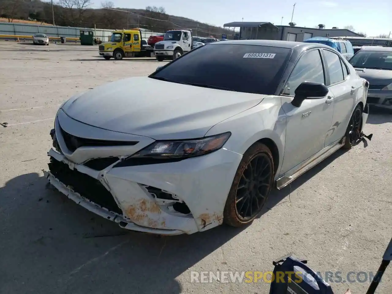 2 Photograph of a damaged car 4T1KZ1AK7MU052451 TOYOTA CAMRY 2021