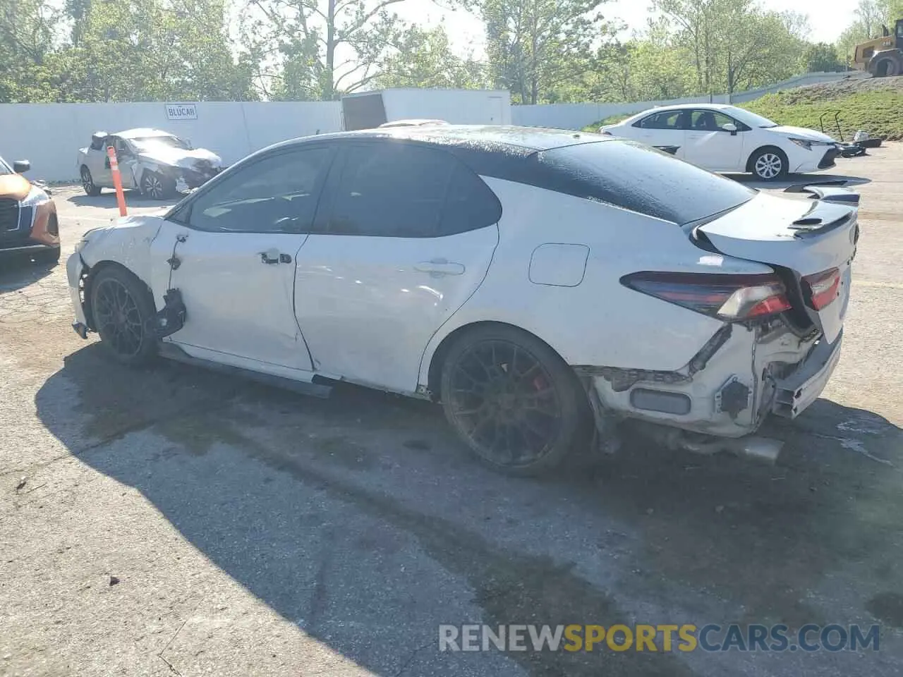 2 Photograph of a damaged car 4T1KZ1AK7MU052711 TOYOTA CAMRY 2021
