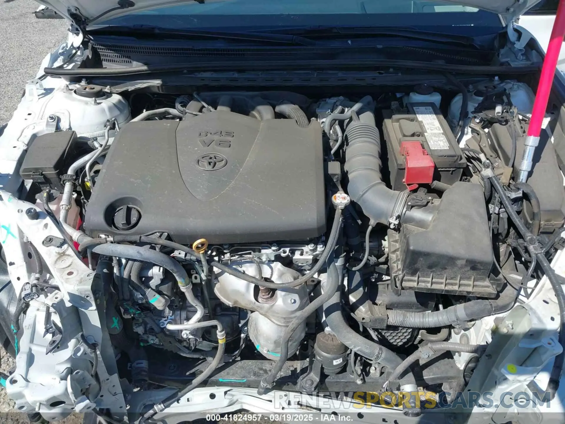 10 Photograph of a damaged car 4T1KZ1AK7MU055026 TOYOTA CAMRY 2021