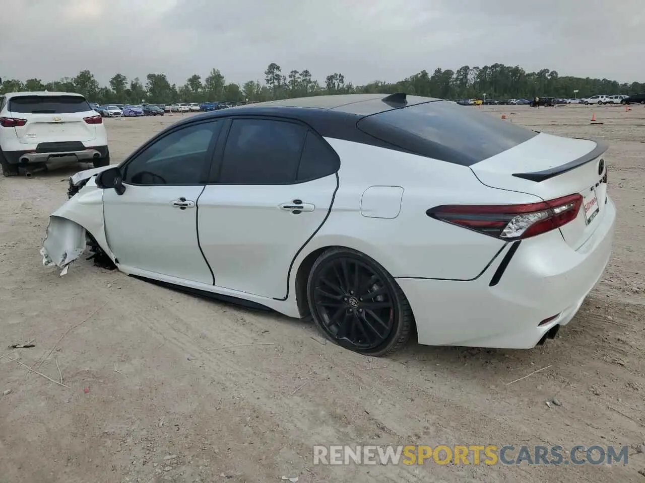 2 Photograph of a damaged car 4T1KZ1AK7MU055155 TOYOTA CAMRY 2021