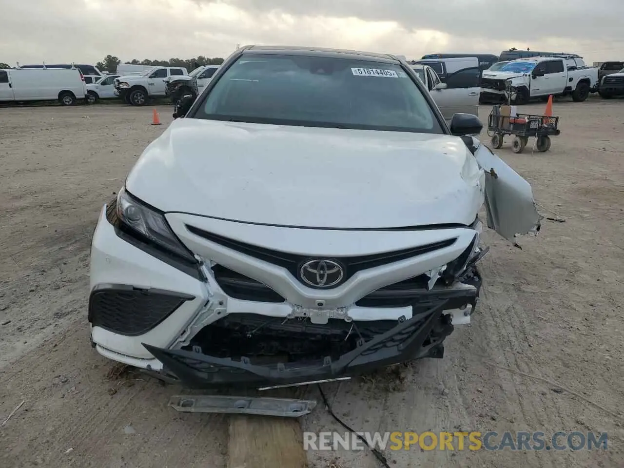 5 Photograph of a damaged car 4T1KZ1AK7MU055155 TOYOTA CAMRY 2021