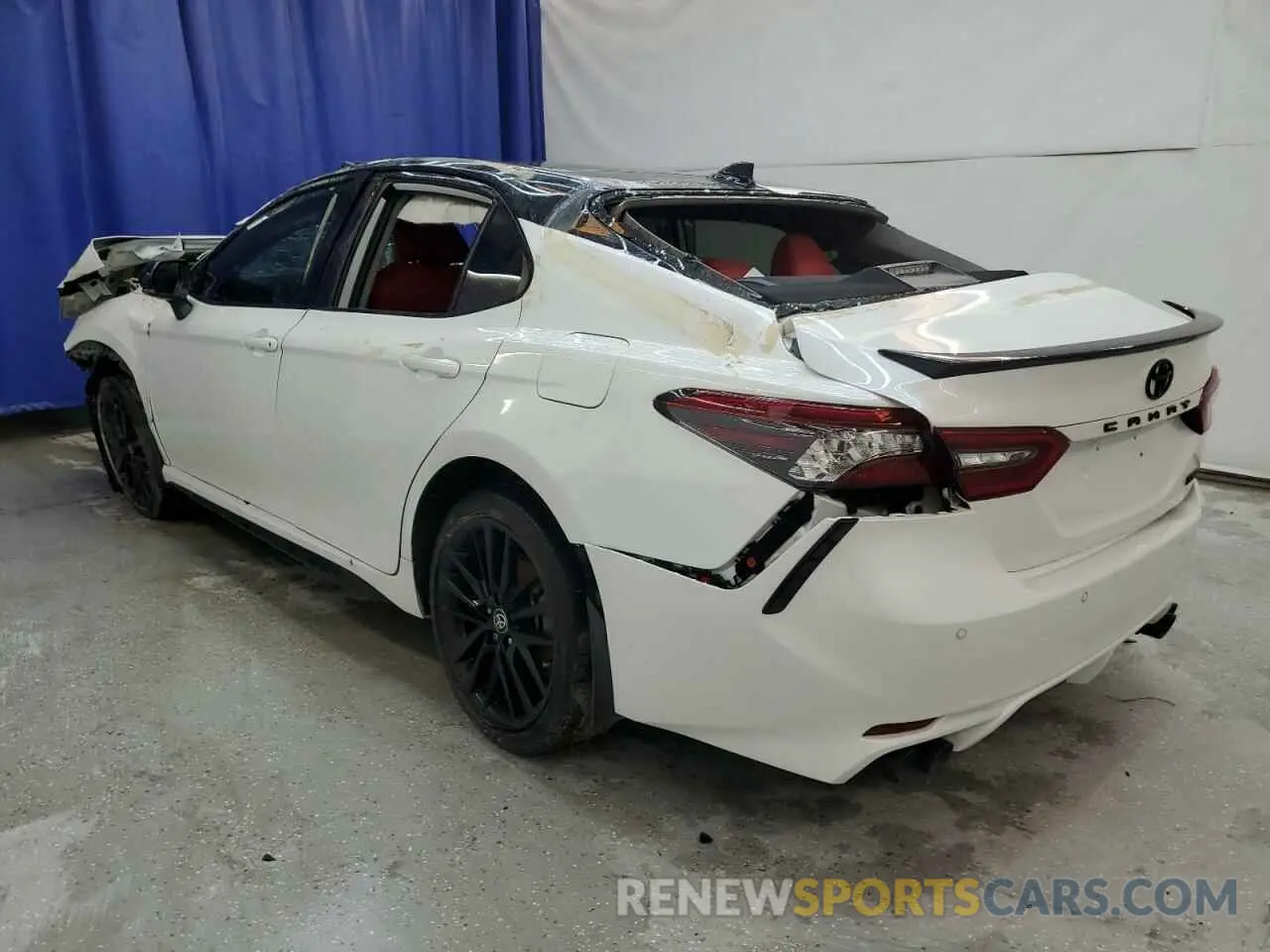2 Photograph of a damaged car 4T1KZ1AK7MU056337 TOYOTA CAMRY 2021