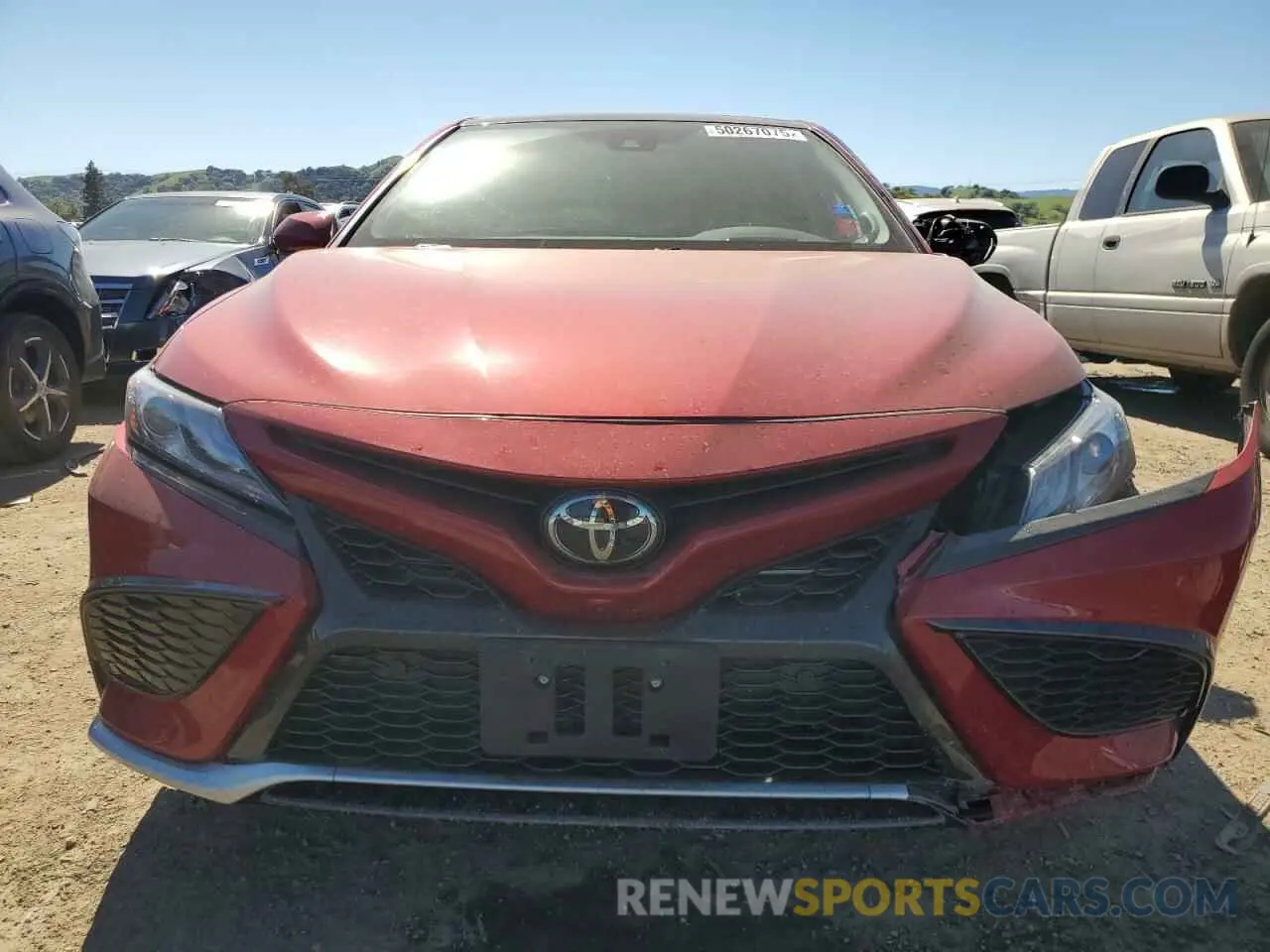 5 Photograph of a damaged car 4T1KZ1AK7MU057875 TOYOTA CAMRY 2021