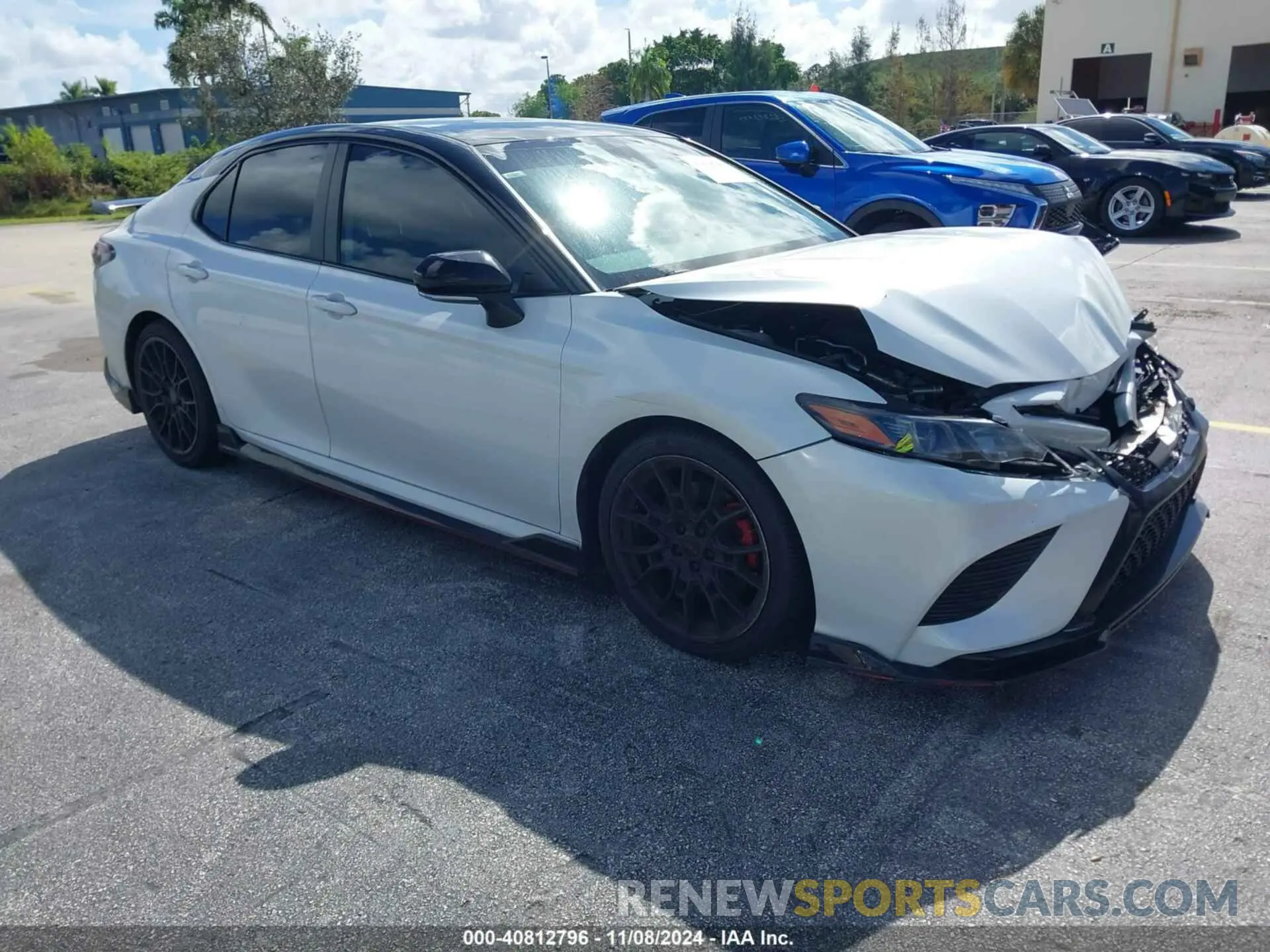 1 Photograph of a damaged car 4T1KZ1AK7MU058363 TOYOTA CAMRY 2021