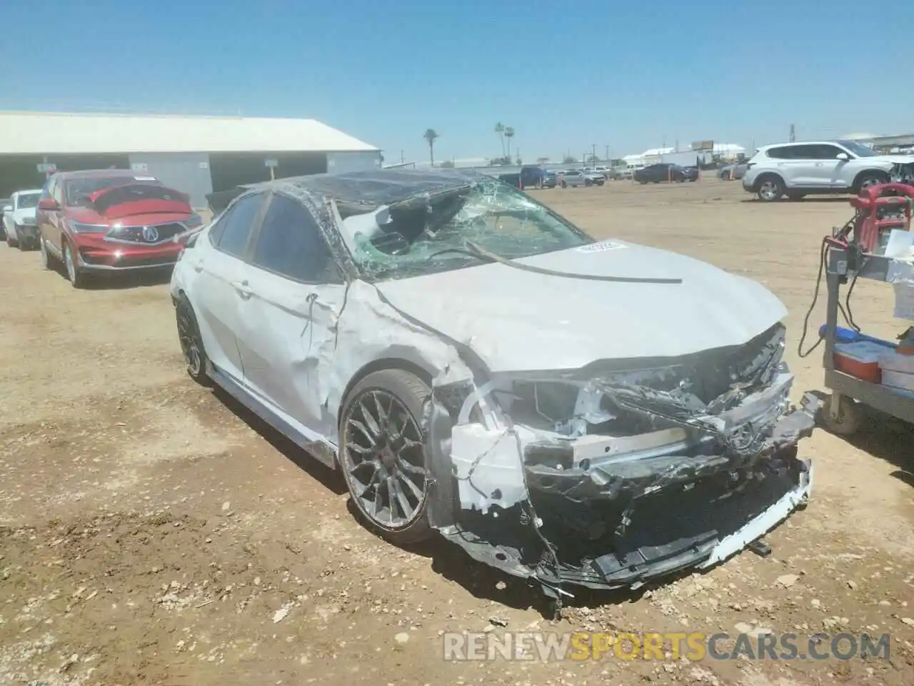 1 Photograph of a damaged car 4T1KZ1AK7MU060078 TOYOTA CAMRY 2021