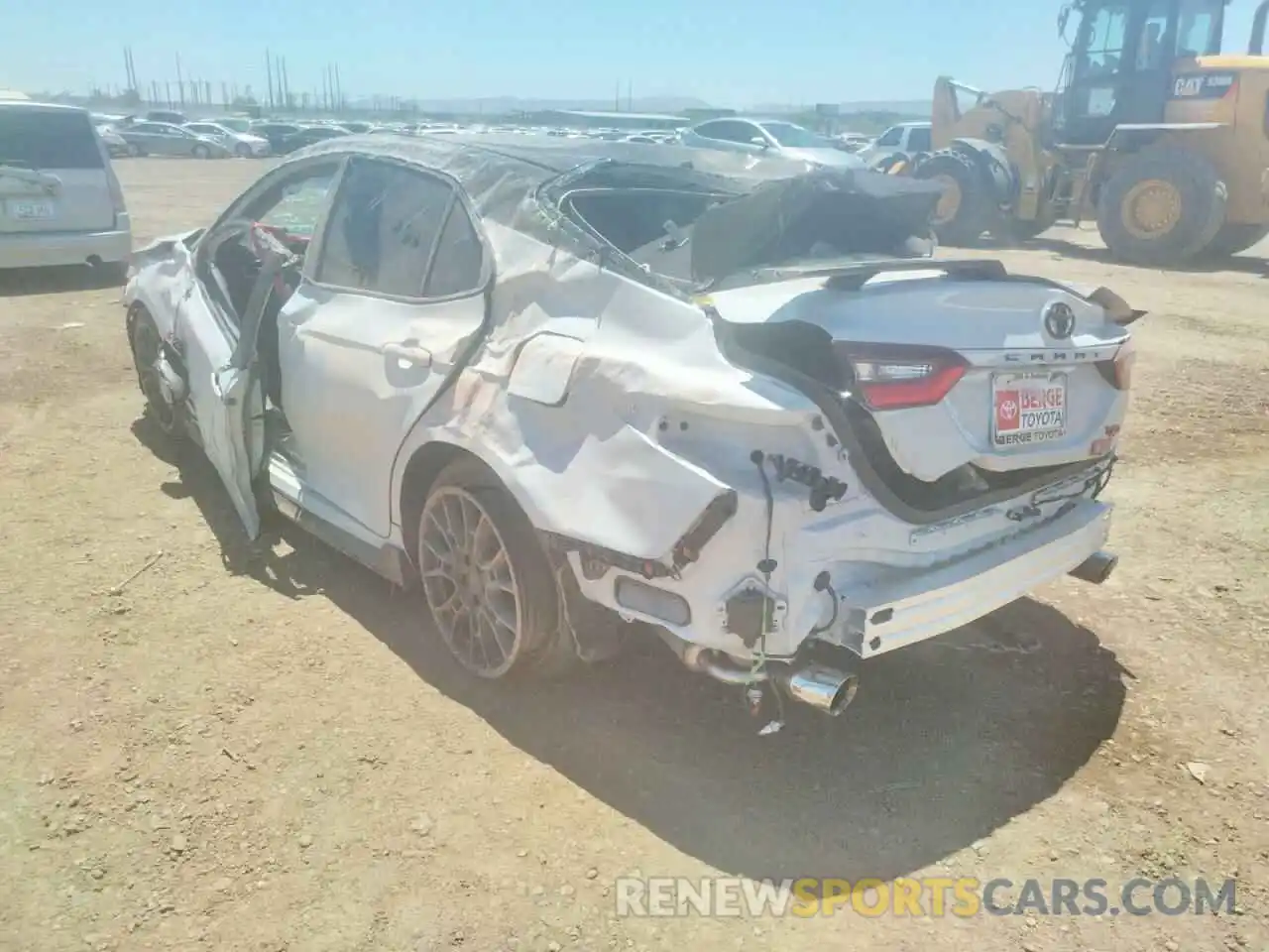 3 Photograph of a damaged car 4T1KZ1AK7MU060078 TOYOTA CAMRY 2021