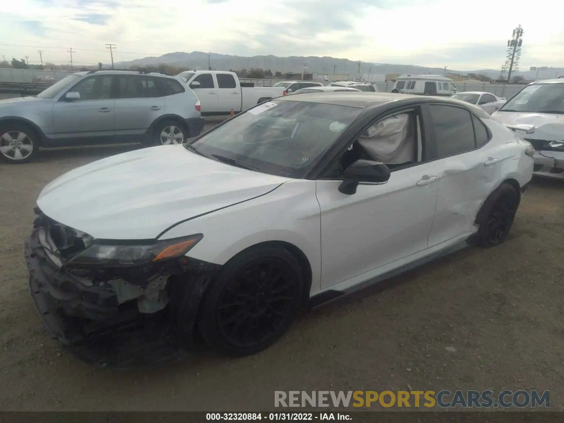 2 Photograph of a damaged car 4T1KZ1AK8MU048716 TOYOTA CAMRY 2021