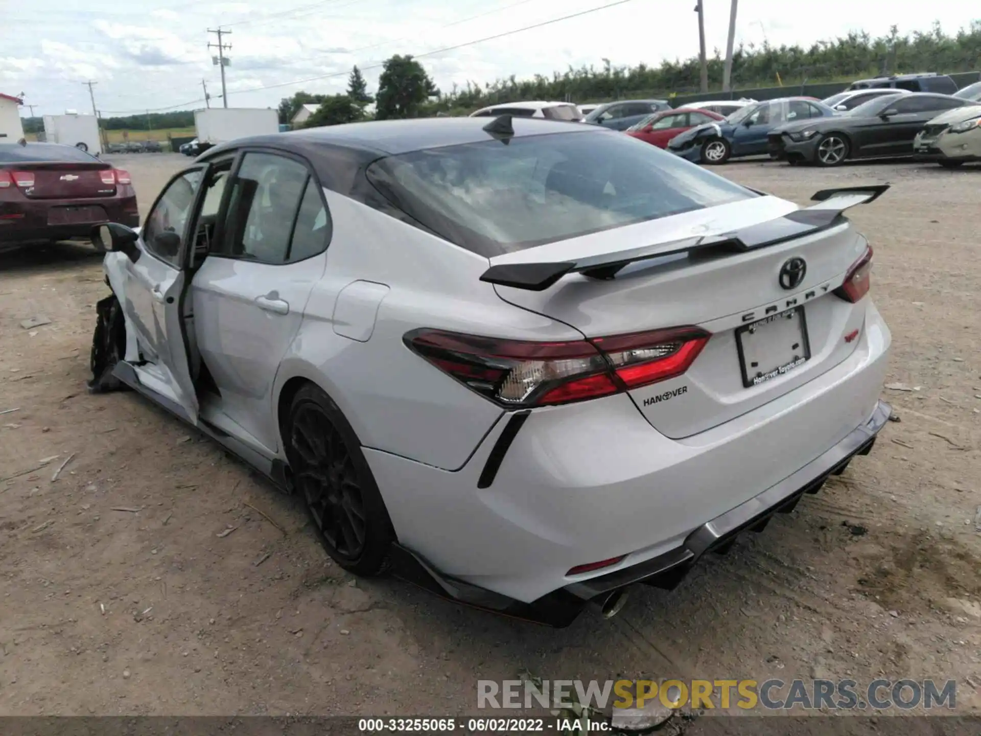 3 Photograph of a damaged car 4T1KZ1AK8MU048831 TOYOTA CAMRY 2021