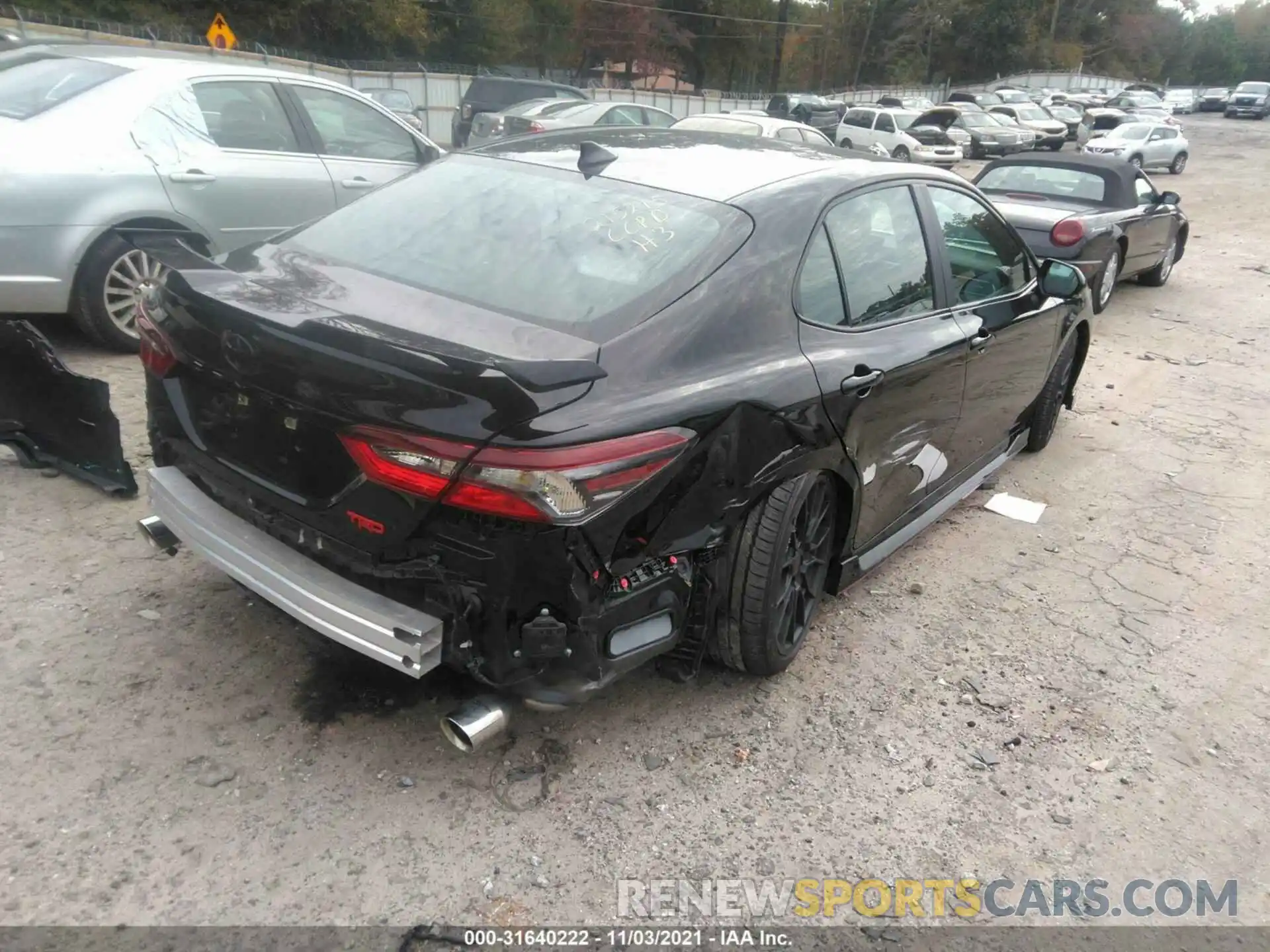 4 Photograph of a damaged car 4T1KZ1AK8MU049123 TOYOTA CAMRY 2021