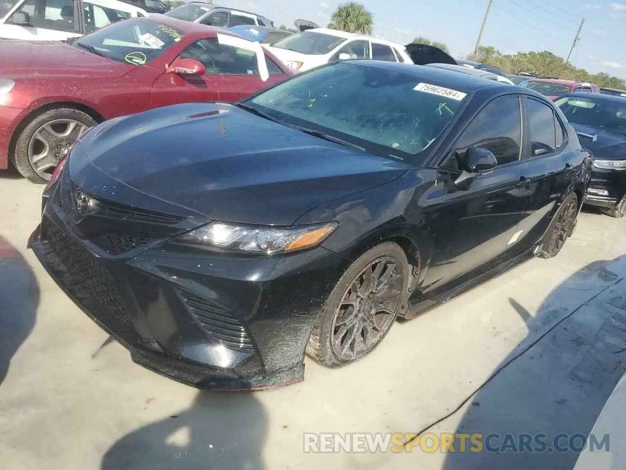 1 Photograph of a damaged car 4T1KZ1AK8MU050272 TOYOTA CAMRY 2021