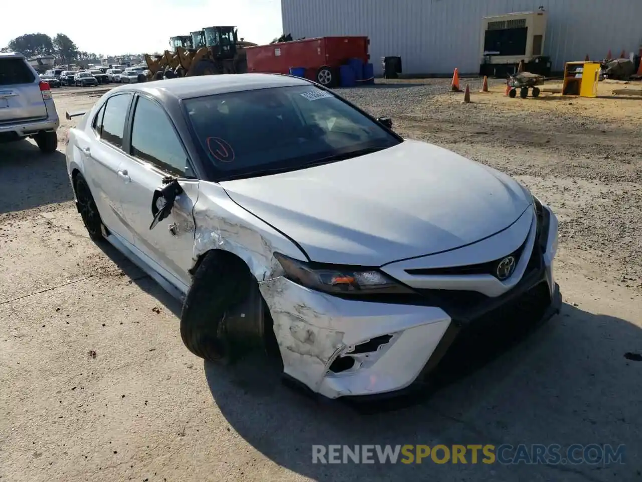 1 Photograph of a damaged car 4T1KZ1AK8MU050806 TOYOTA CAMRY 2021