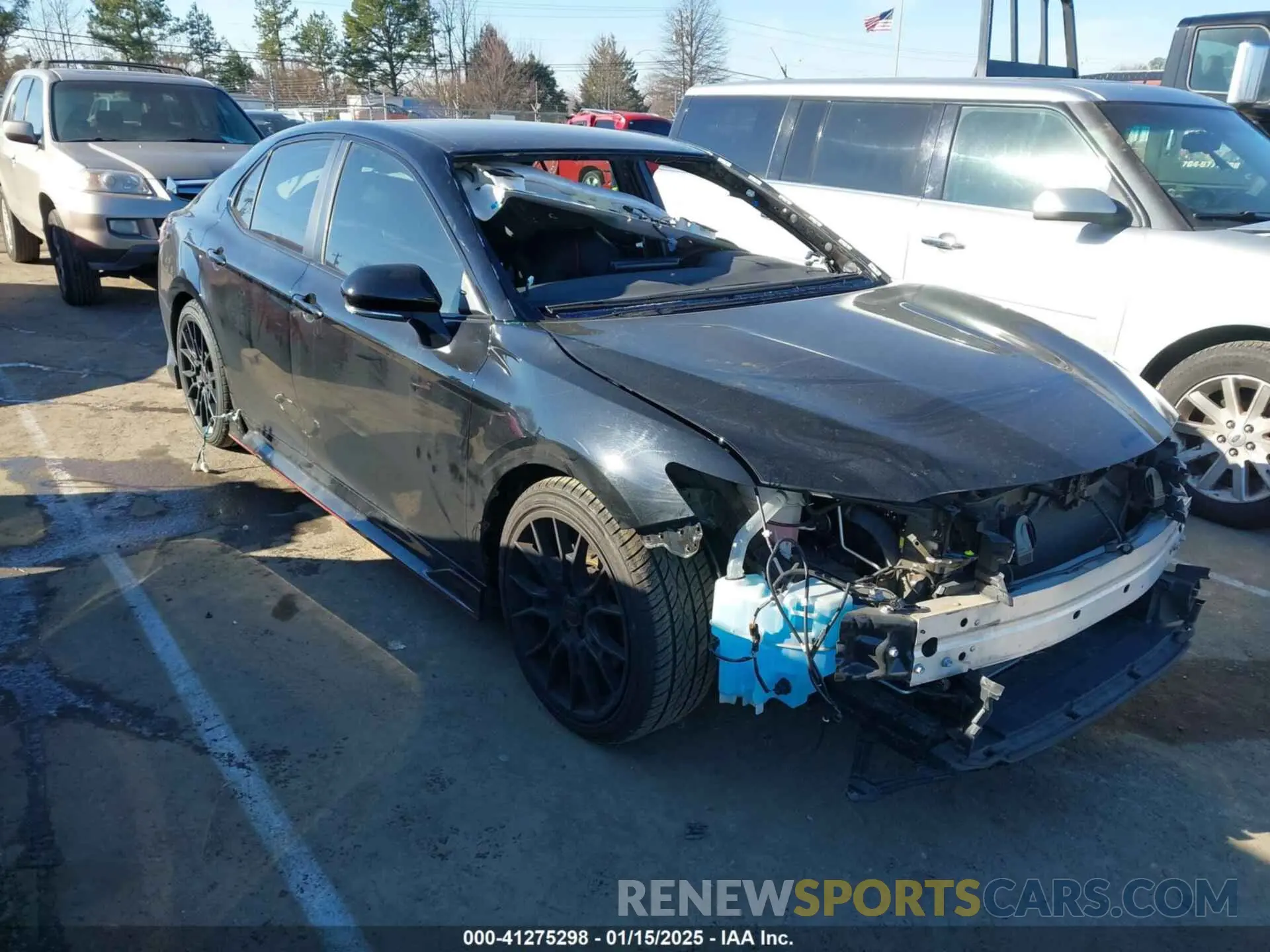 1 Photograph of a damaged car 4T1KZ1AK8MU057416 TOYOTA CAMRY 2021