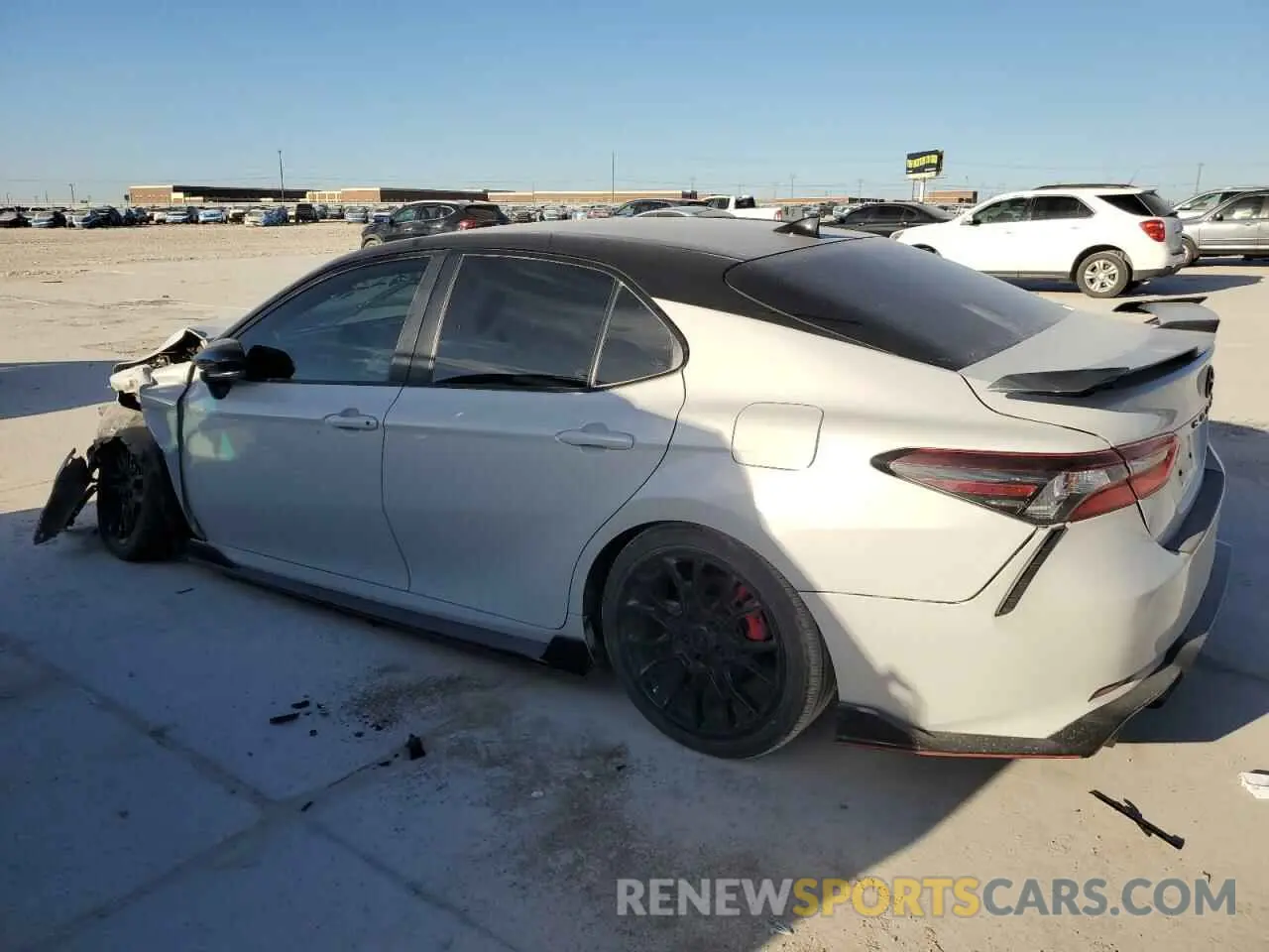 2 Photograph of a damaged car 4T1KZ1AK8MU057982 TOYOTA CAMRY 2021
