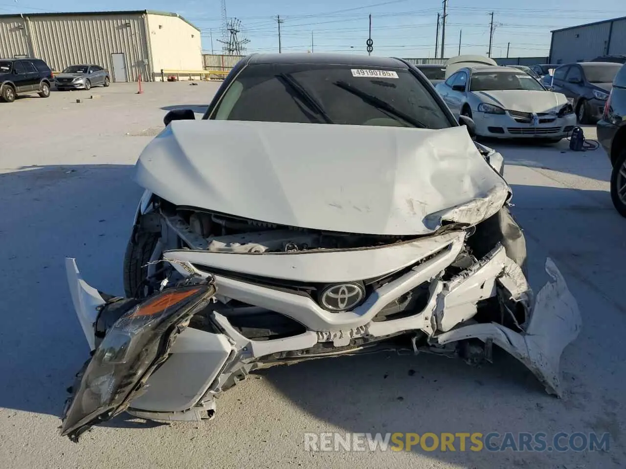5 Photograph of a damaged car 4T1KZ1AK8MU057982 TOYOTA CAMRY 2021