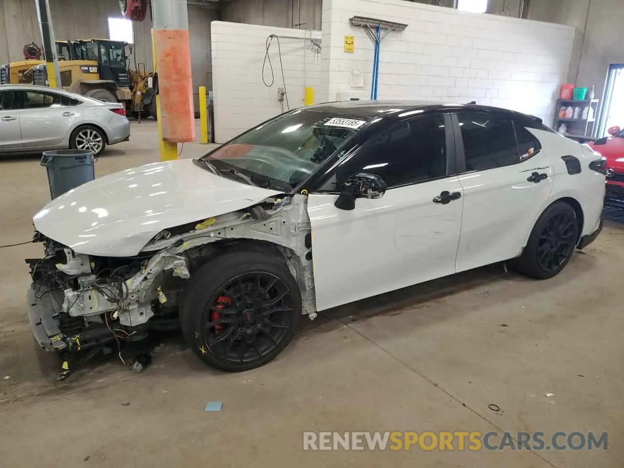 1 Photograph of a damaged car 4T1KZ1AK9MU053620 TOYOTA CAMRY 2021