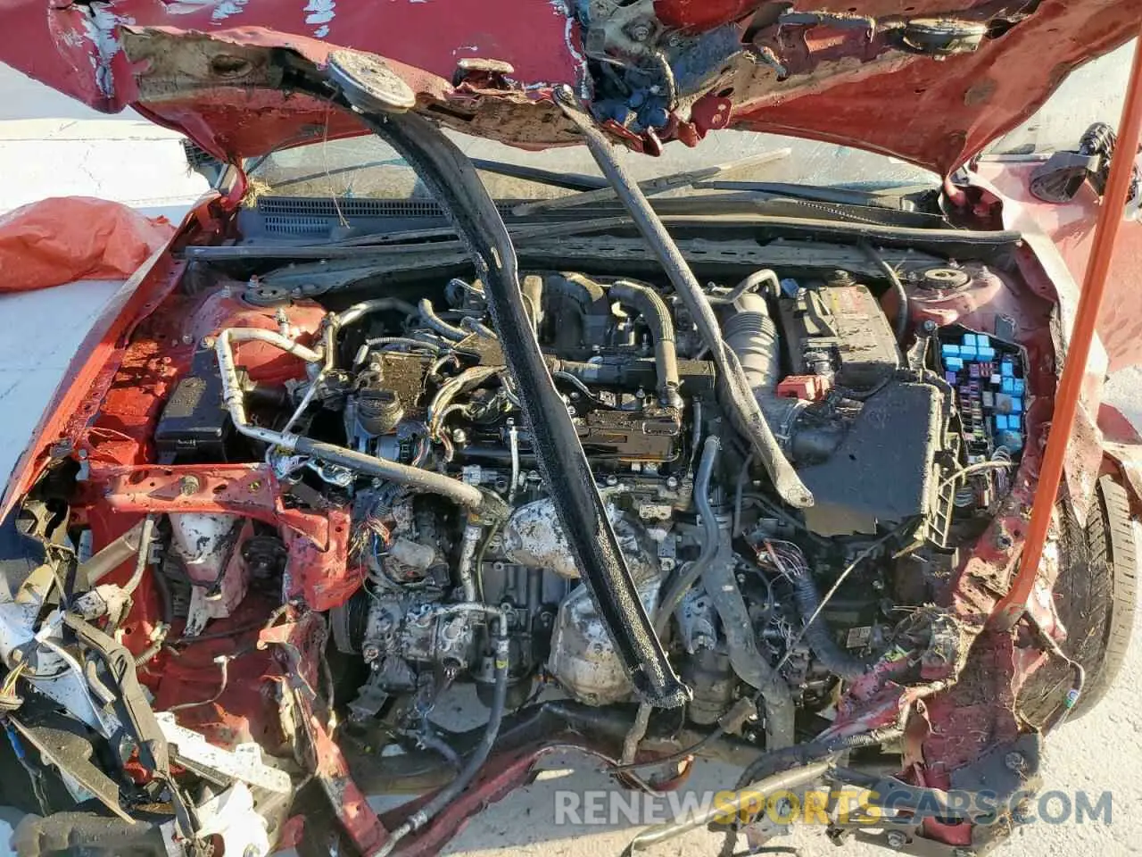 12 Photograph of a damaged car 4T1KZ1AKXMU057367 TOYOTA CAMRY 2021