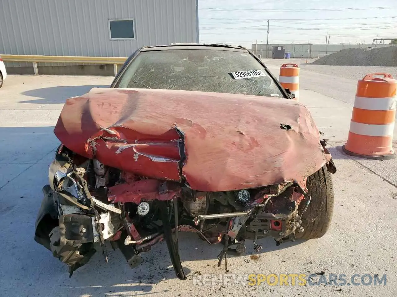 5 Photograph of a damaged car 4T1KZ1AKXMU057367 TOYOTA CAMRY 2021