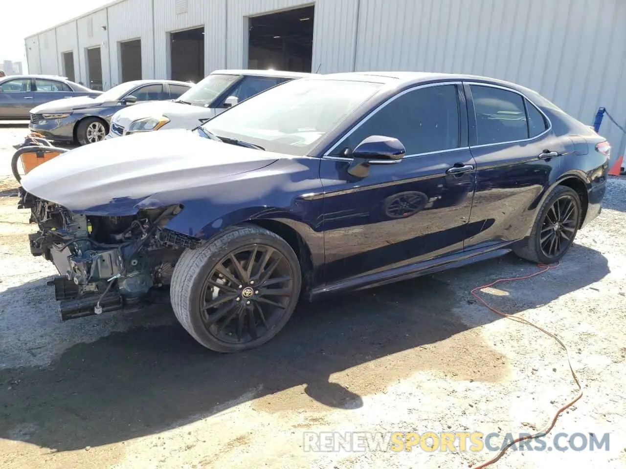 1 Photograph of a damaged car 4T1KZ1AKXMU058633 TOYOTA CAMRY 2021