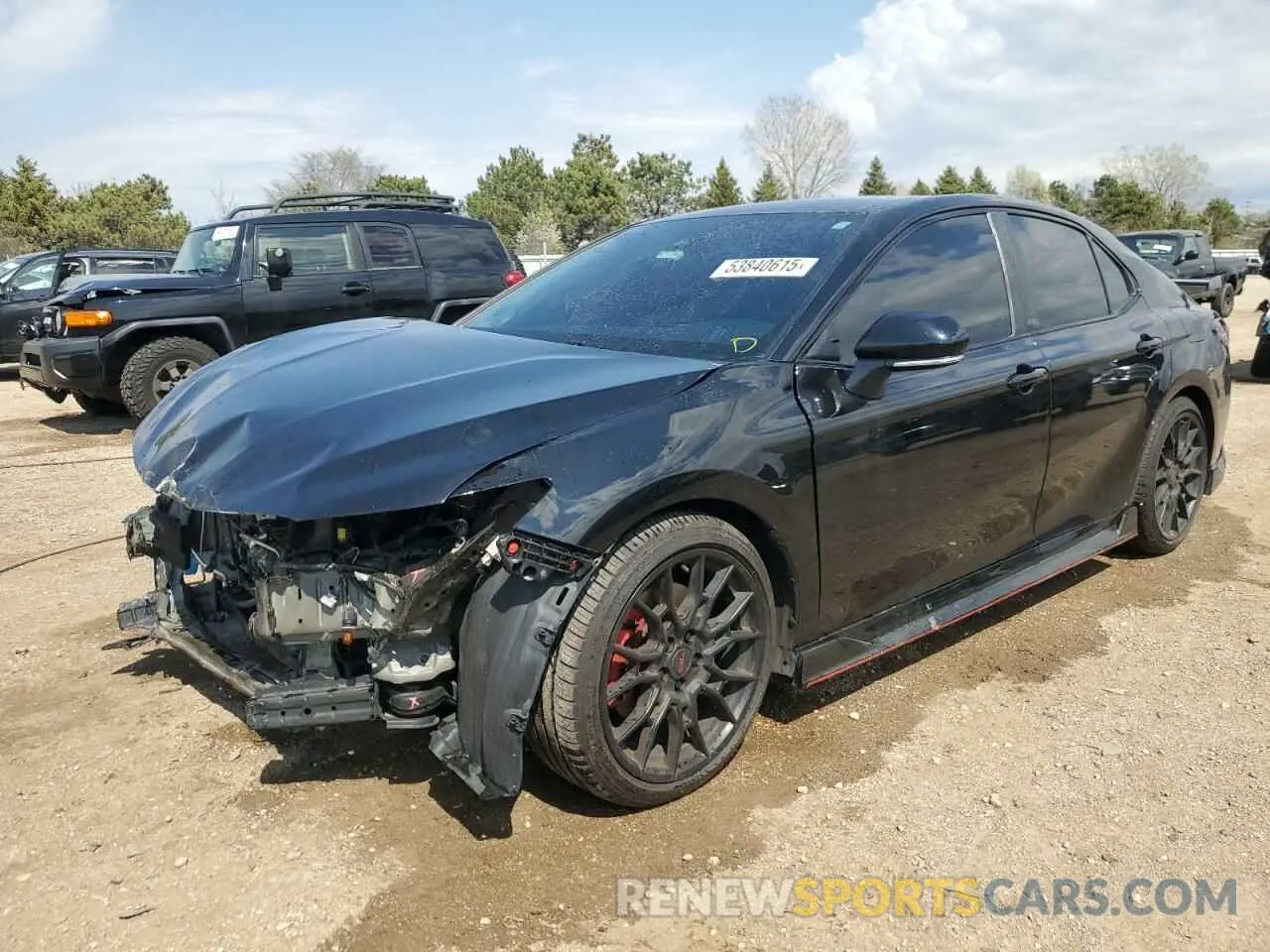 1 Photograph of a damaged car 4T1KZ1AKXMU059216 TOYOTA CAMRY 2021