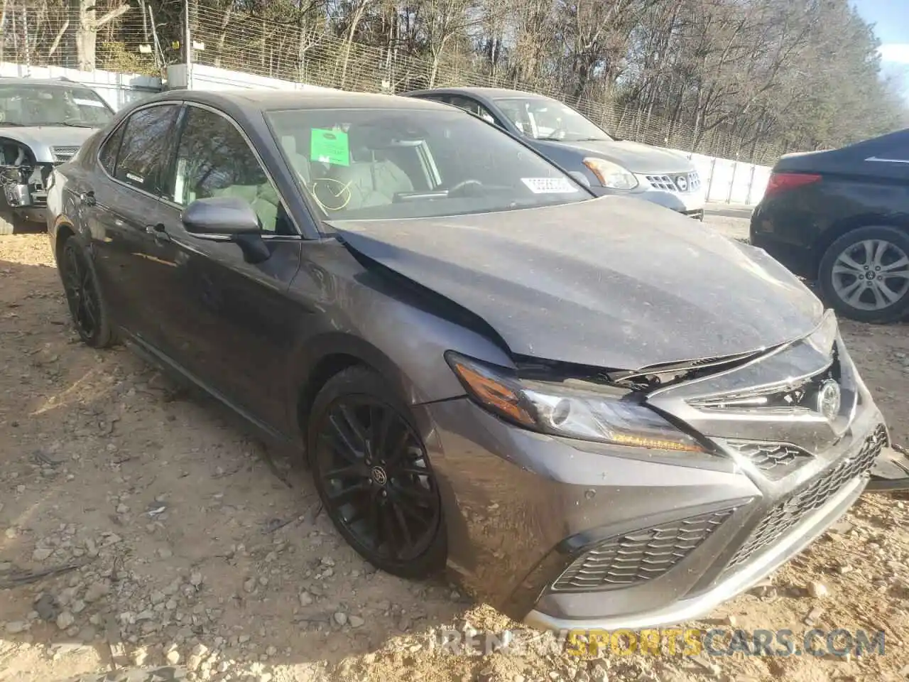 1 Photograph of a damaged car 4T1KZ1AKXMU059894 TOYOTA CAMRY 2021