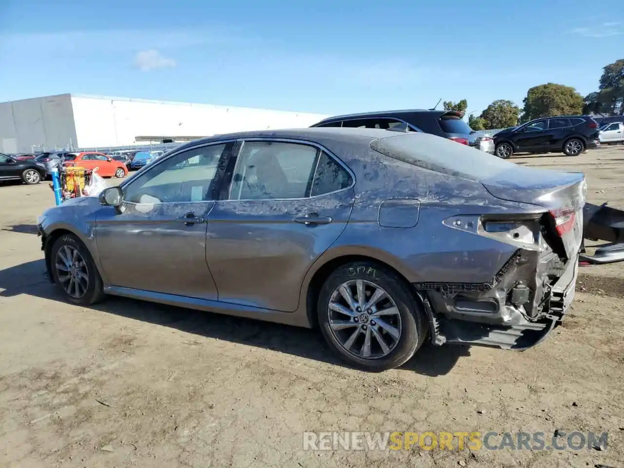 2 Photograph of a damaged car 4T1R11AK0MU454575 TOYOTA CAMRY 2021