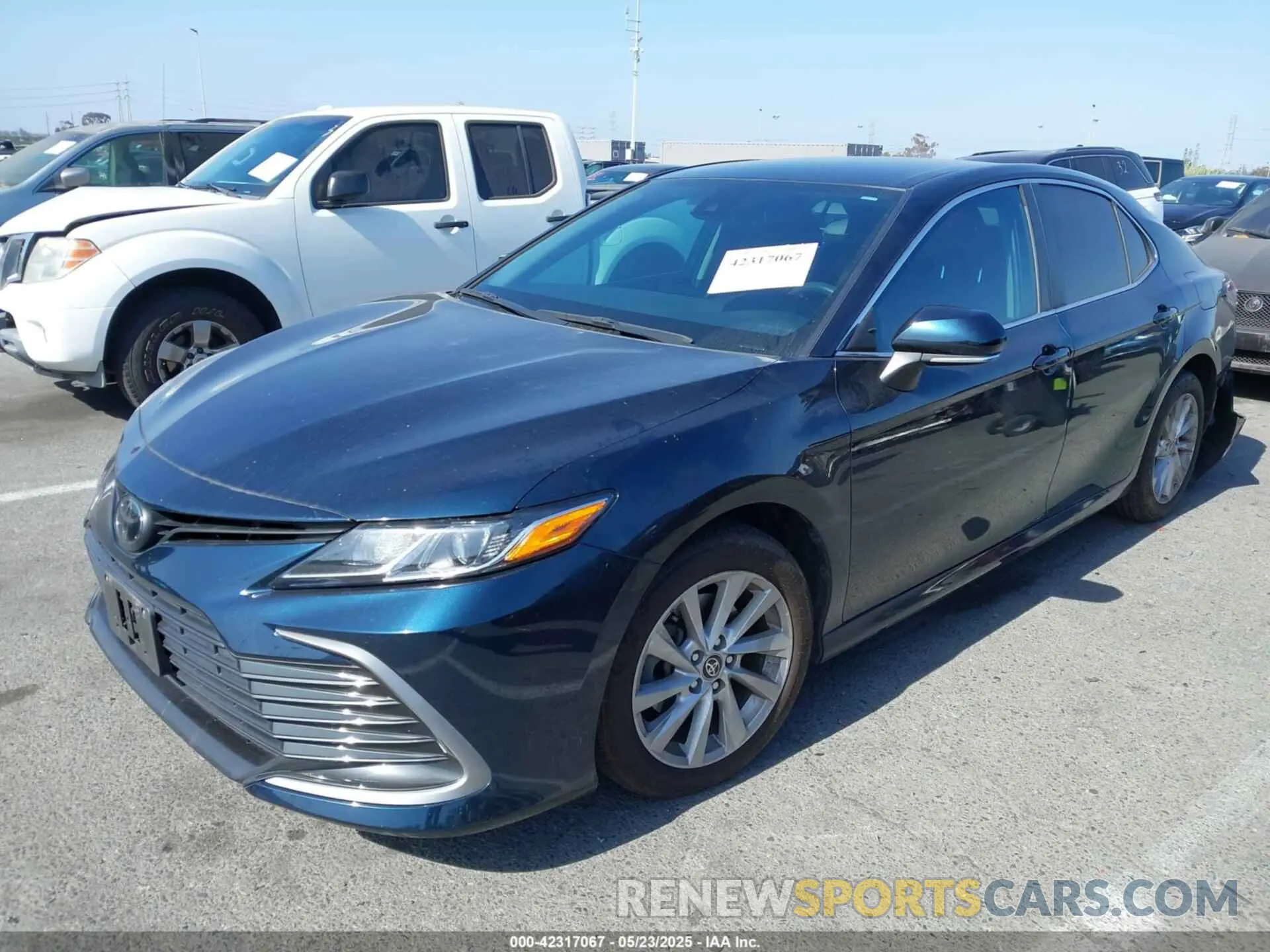 2 Photograph of a damaged car 4T1R11AK1MU608517 TOYOTA CAMRY 2021