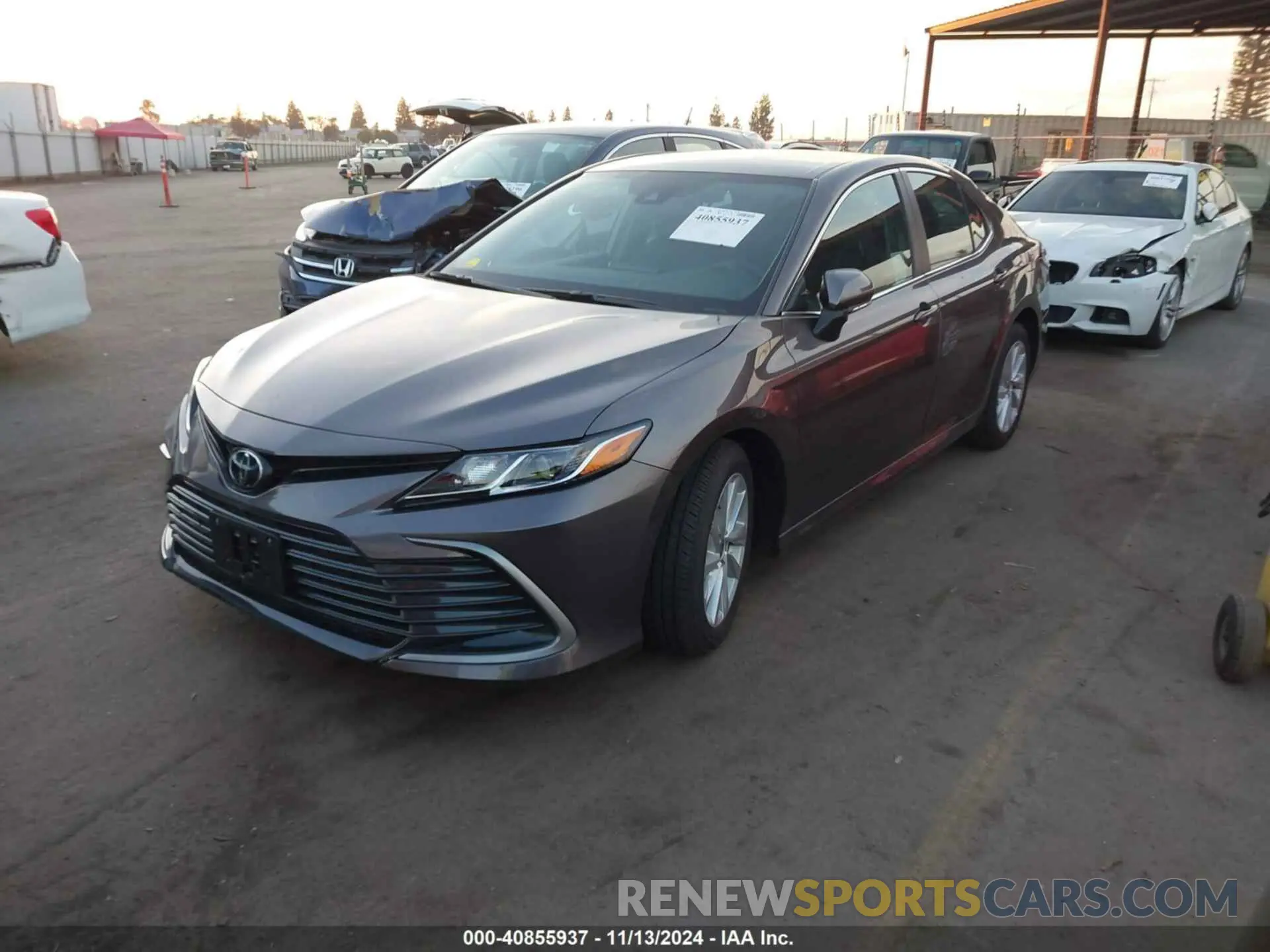2 Photograph of a damaged car 4T1R11AK2MU496505 TOYOTA CAMRY 2021