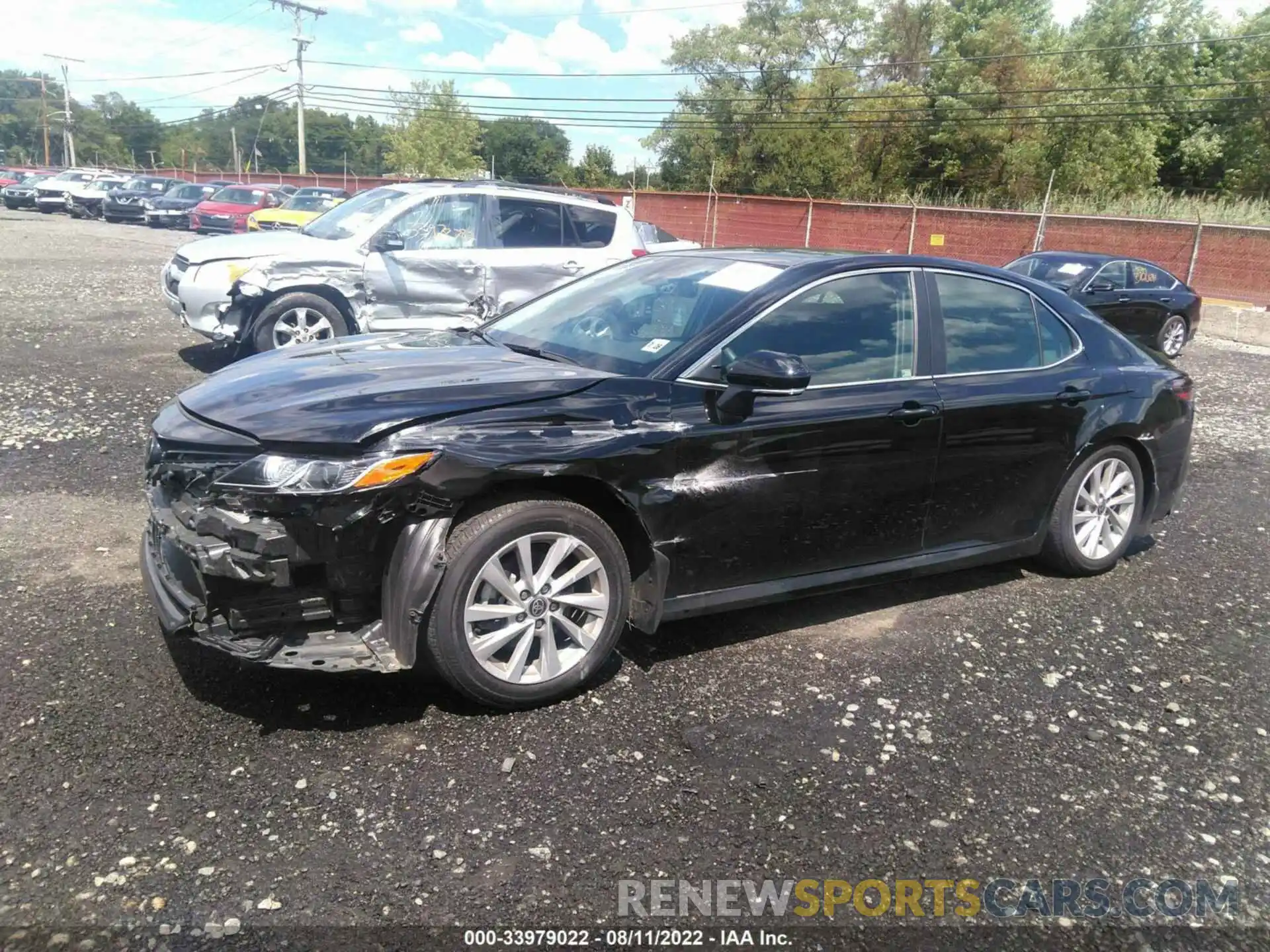 2 Photograph of a damaged car 4T1R11AK2MU599312 TOYOTA CAMRY 2021