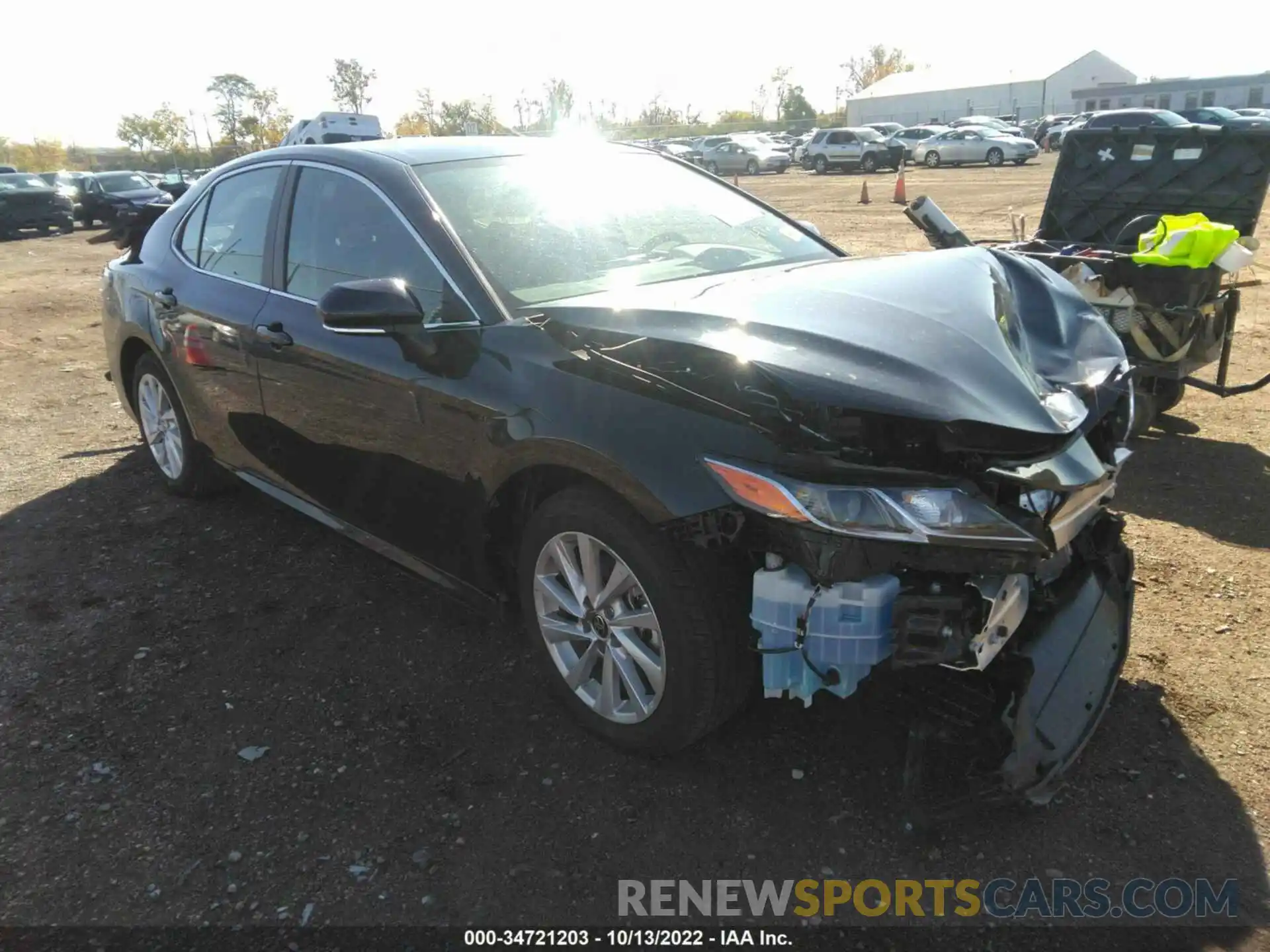 1 Photograph of a damaged car 4T1R11AK4MU455986 TOYOTA CAMRY 2021