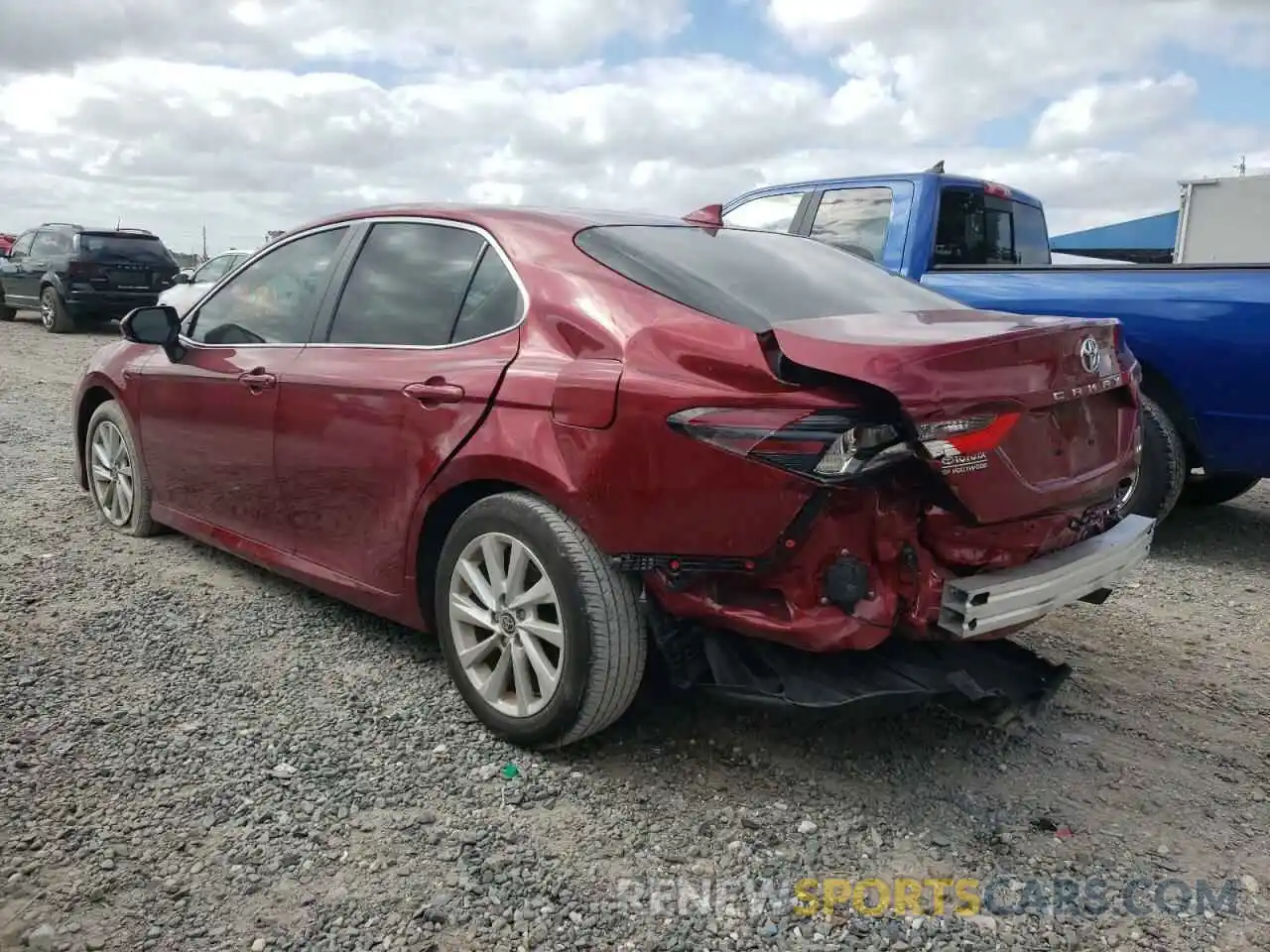 3 Photograph of a damaged car 4T1R11AK5MU423435 TOYOTA CAMRY 2021