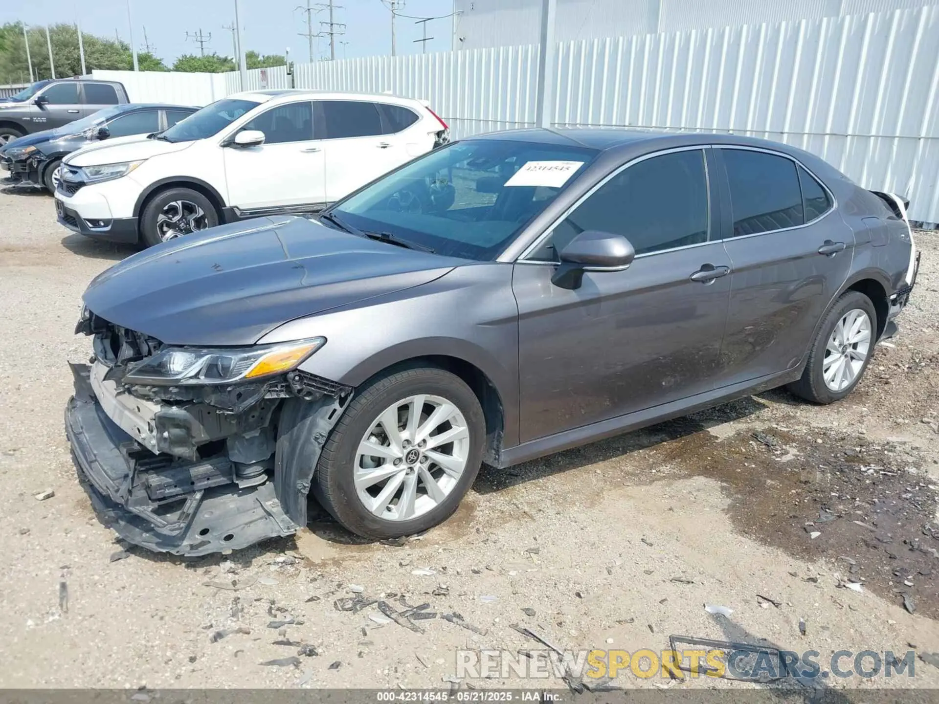 2 Photograph of a damaged car 4T1R11AK5MU591012 TOYOTA CAMRY 2021