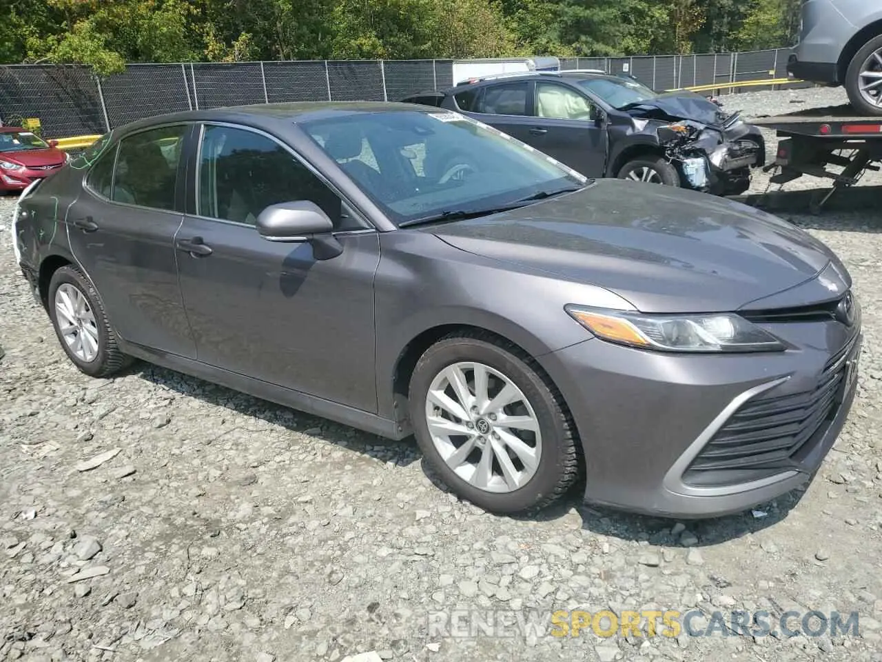 4 Photograph of a damaged car 4T1R11AK6MU599636 TOYOTA CAMRY 2021