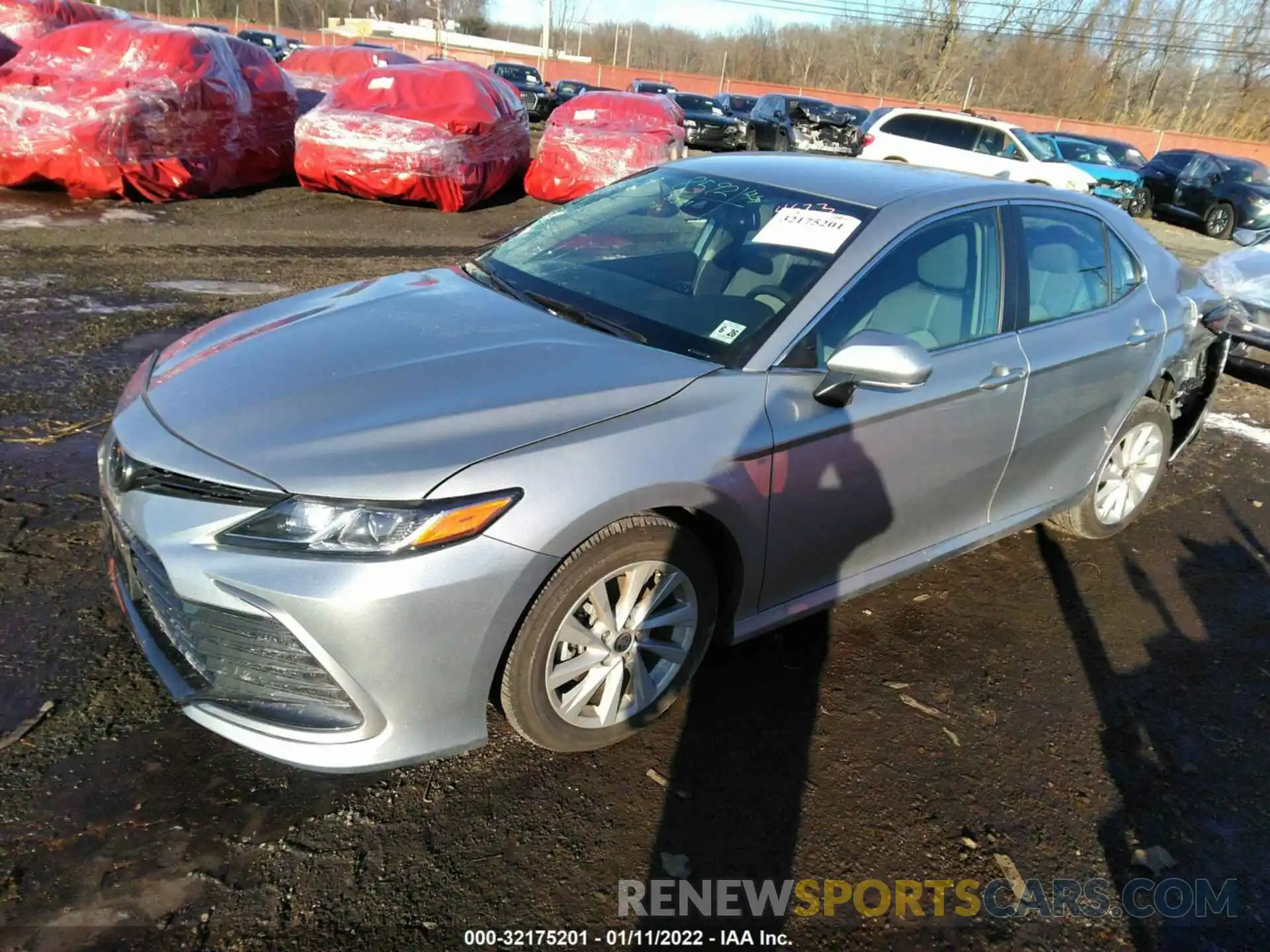 2 Photograph of a damaged car 4T1R11AK8MU474623 TOYOTA CAMRY 2021