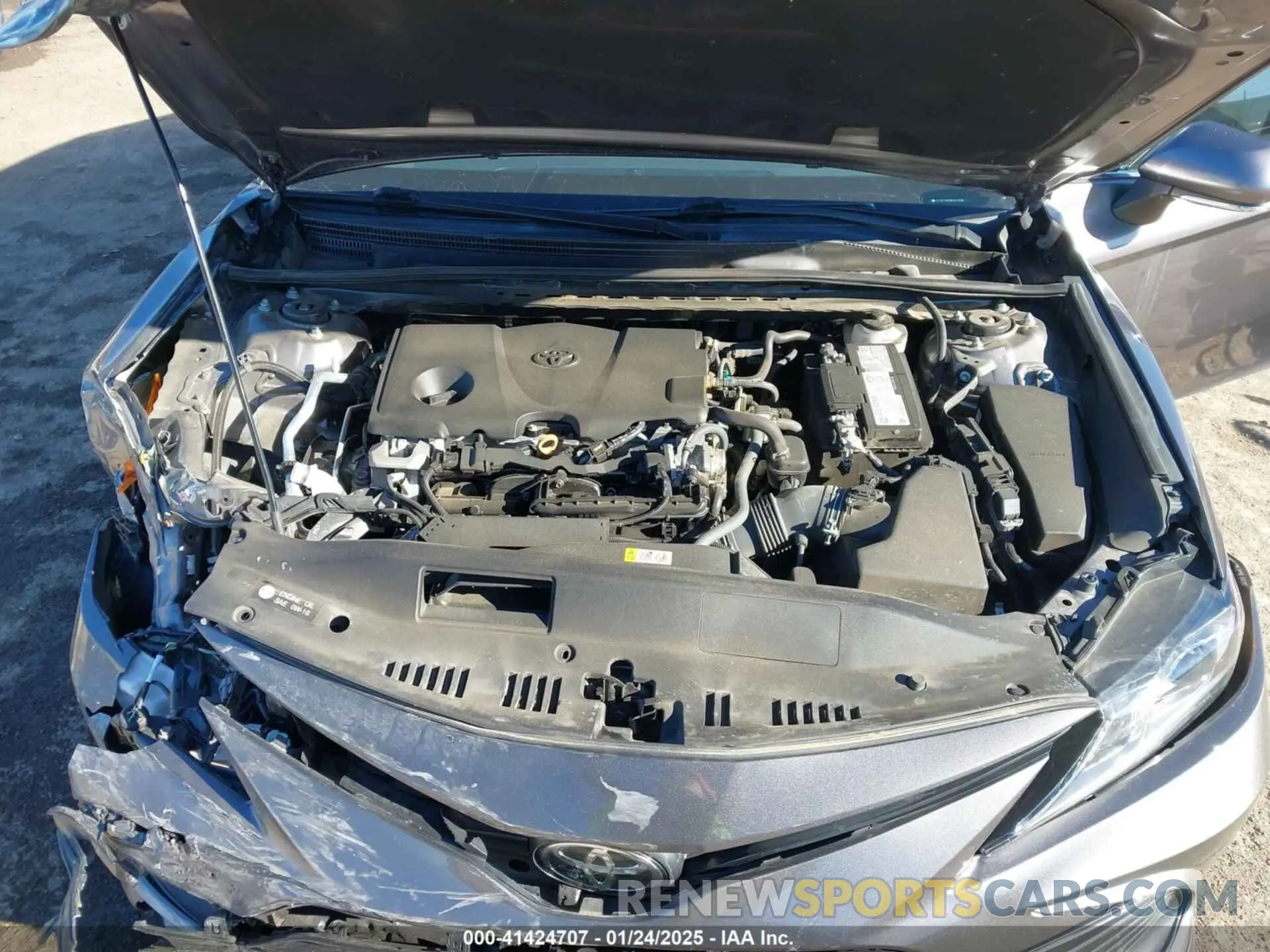 10 Photograph of a damaged car 4T1R11AK9MU447608 TOYOTA CAMRY 2021