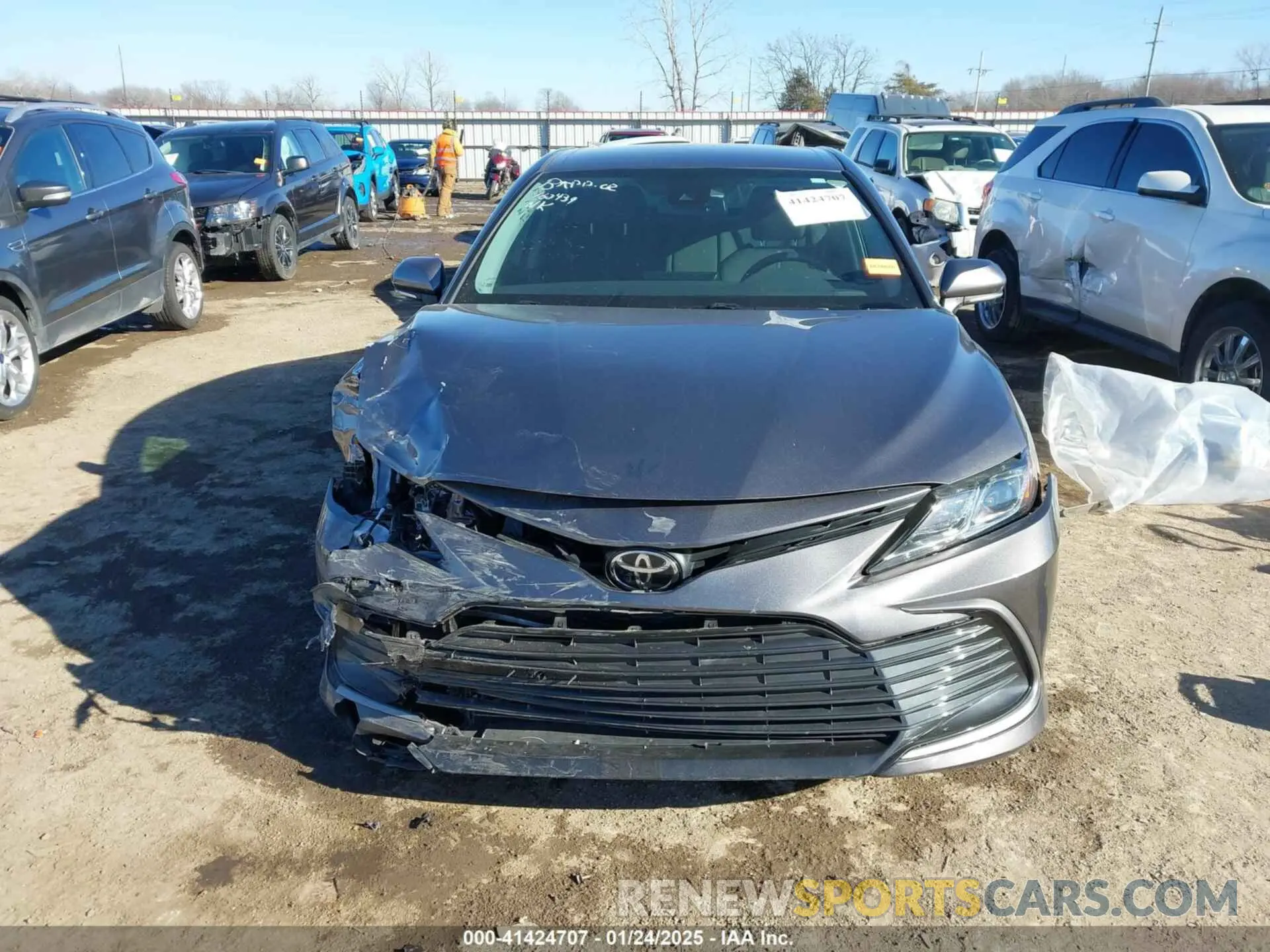 12 Photograph of a damaged car 4T1R11AK9MU447608 TOYOTA CAMRY 2021