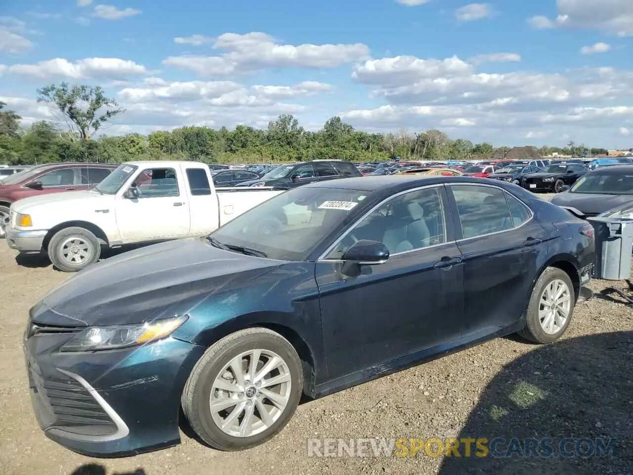 1 Photograph of a damaged car 4T1R11AK9MU480513 TOYOTA CAMRY 2021