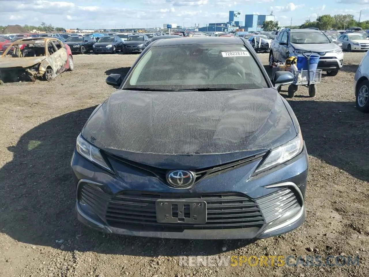 5 Photograph of a damaged car 4T1R11AK9MU480513 TOYOTA CAMRY 2021