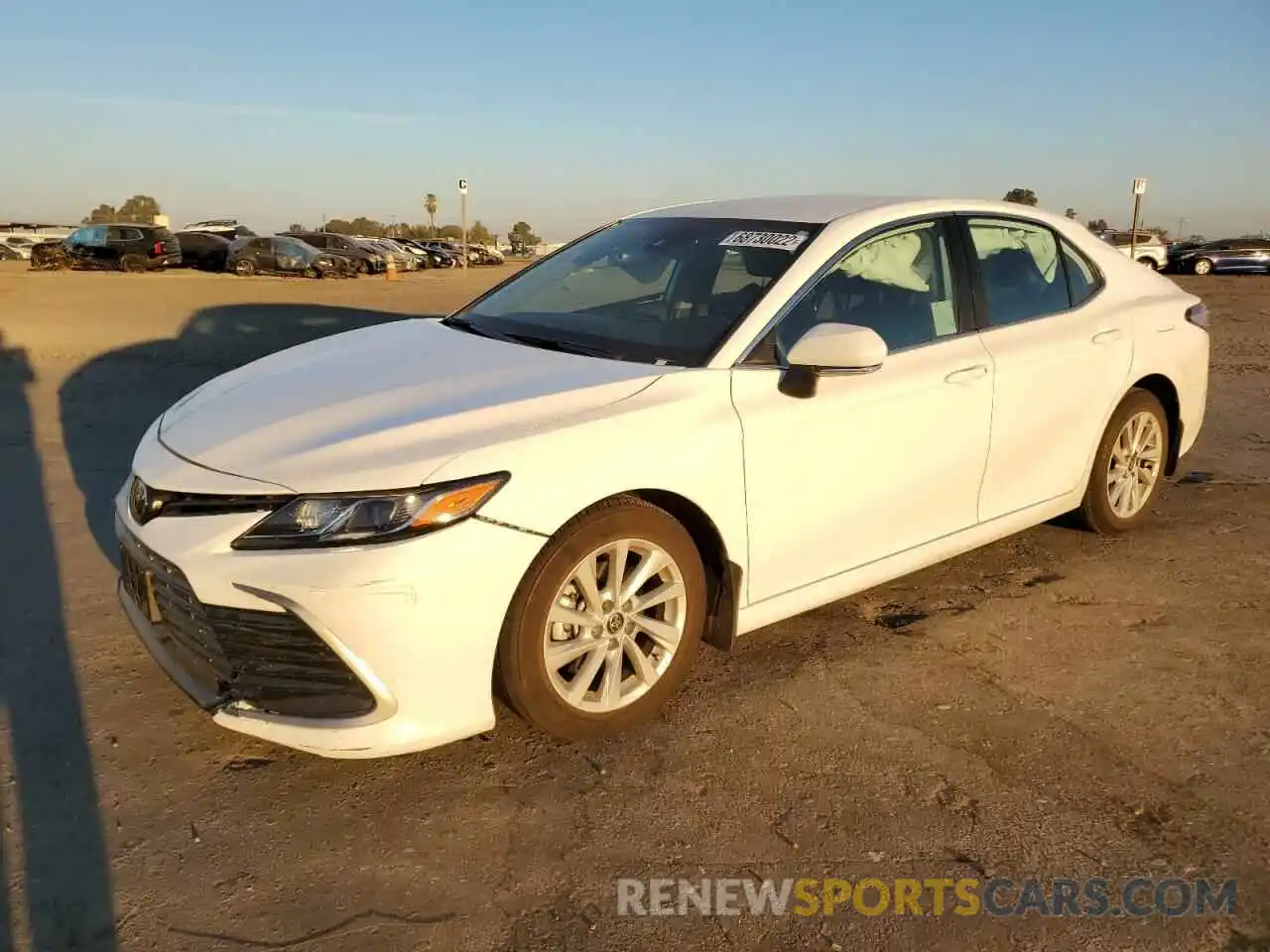 1 Photograph of a damaged car 4T1R11AK9MU594494 TOYOTA CAMRY 2021