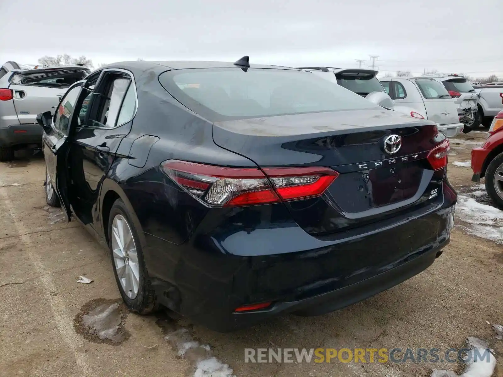 3 Photograph of a damaged car 4T1R11BK4MU022585 TOYOTA CAMRY 2021