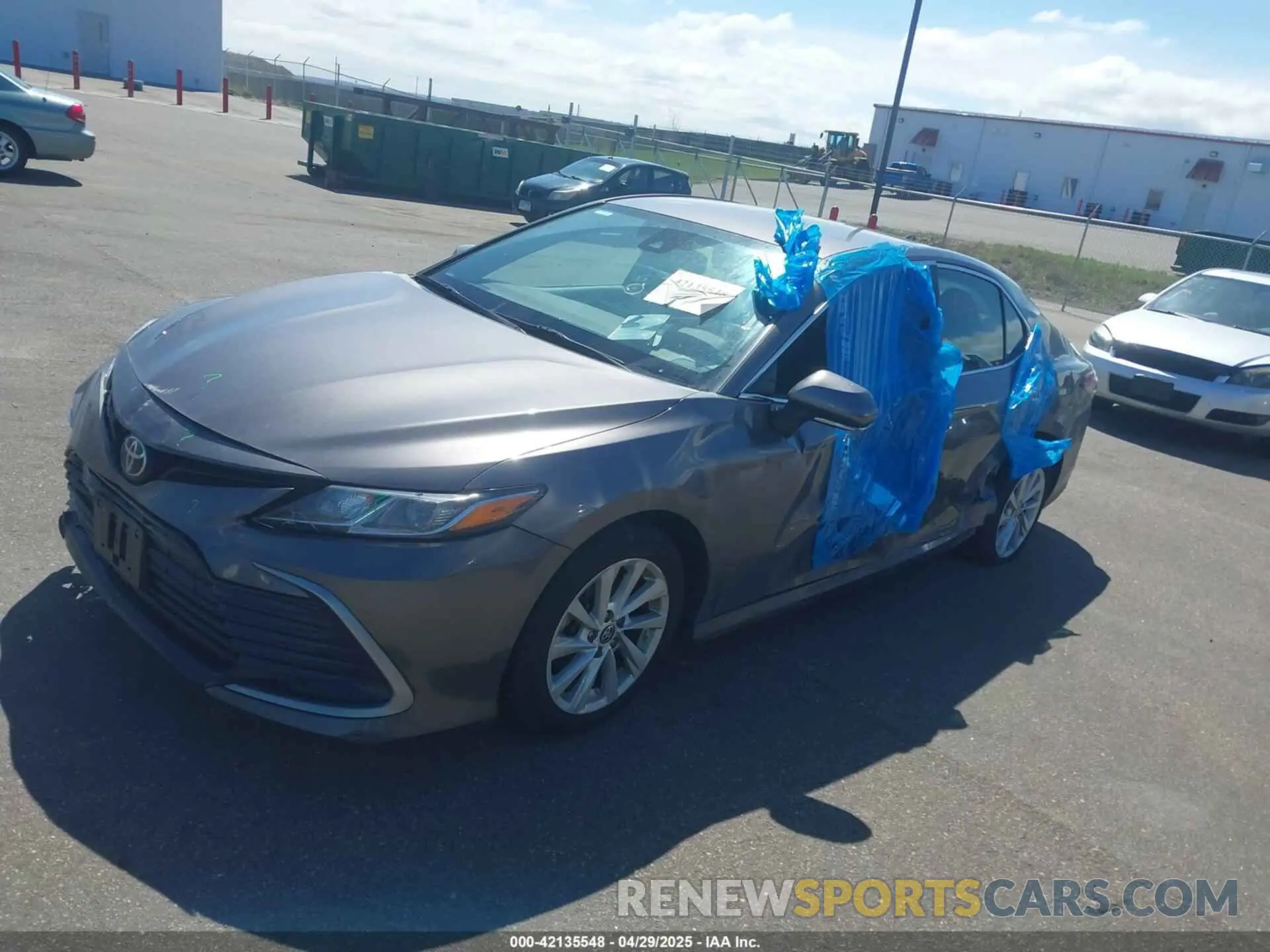 2 Photograph of a damaged car 4T1R11BK4MU035465 TOYOTA CAMRY 2021