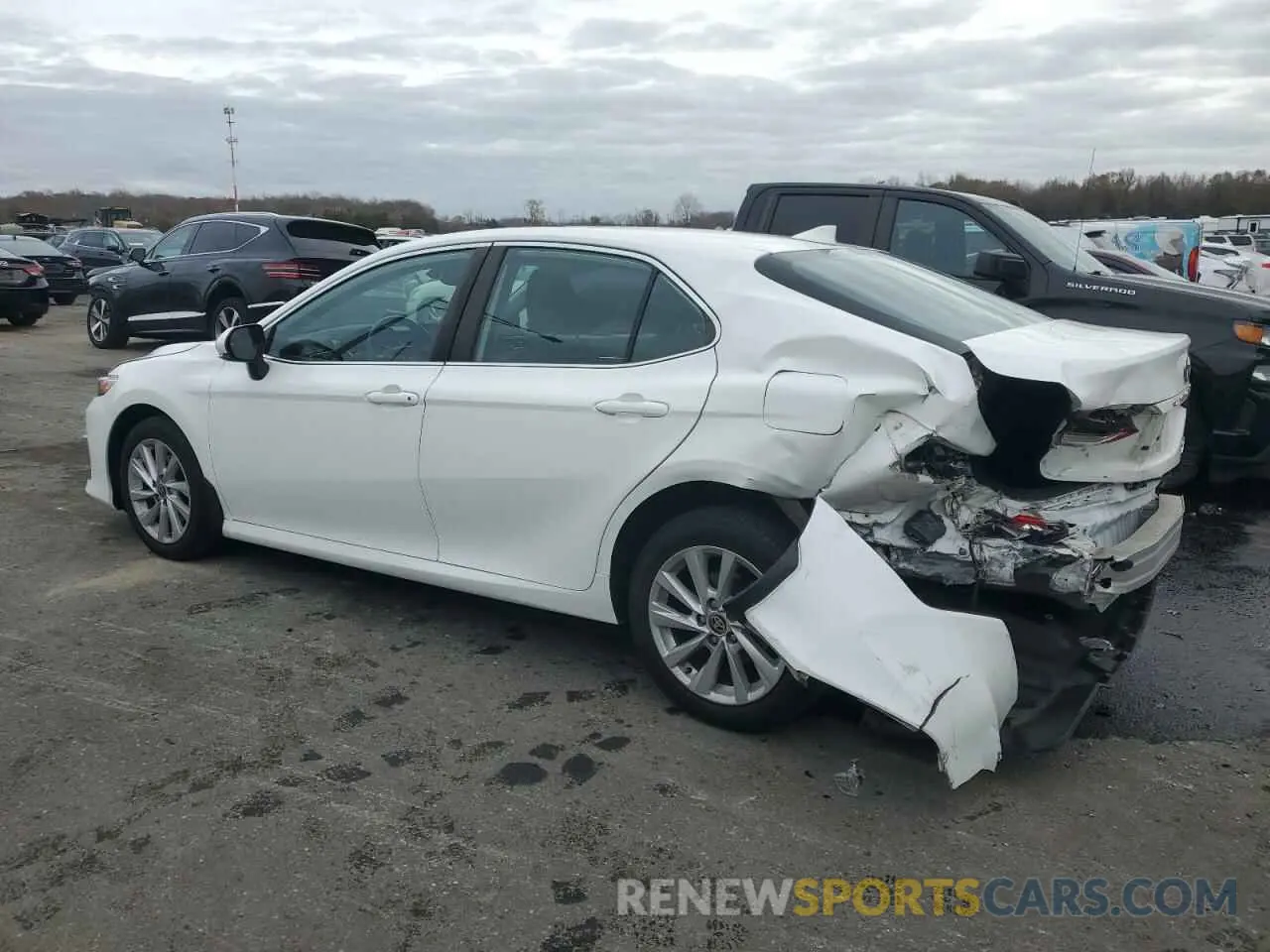 2 Photograph of a damaged car 4T1R11BK5MU020439 TOYOTA CAMRY 2021