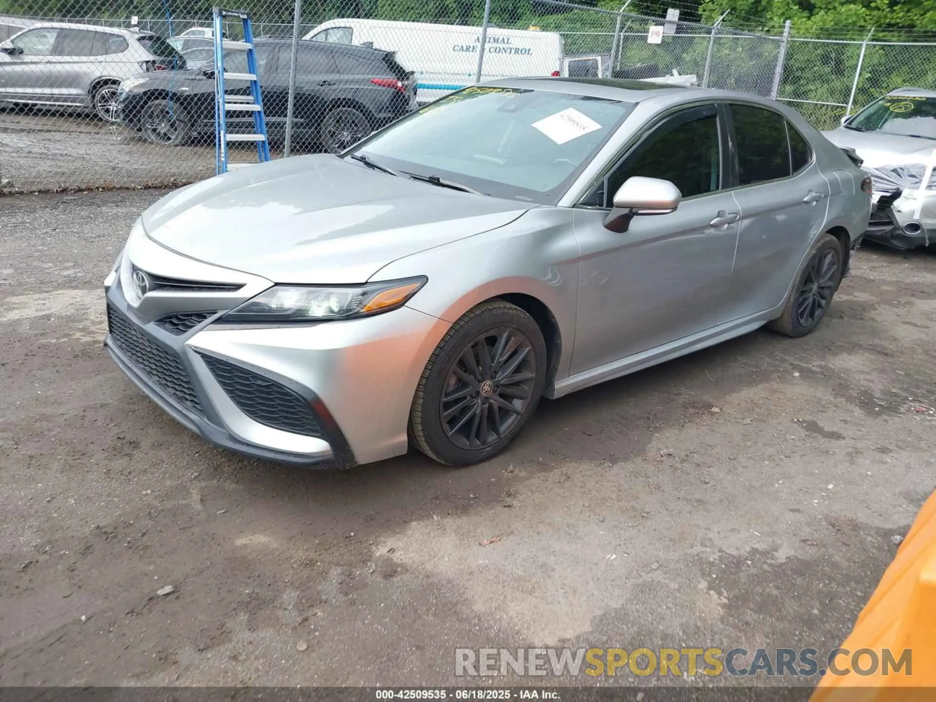 2 Photograph of a damaged car 4T1S11AK3MU515757 TOYOTA CAMRY 2021