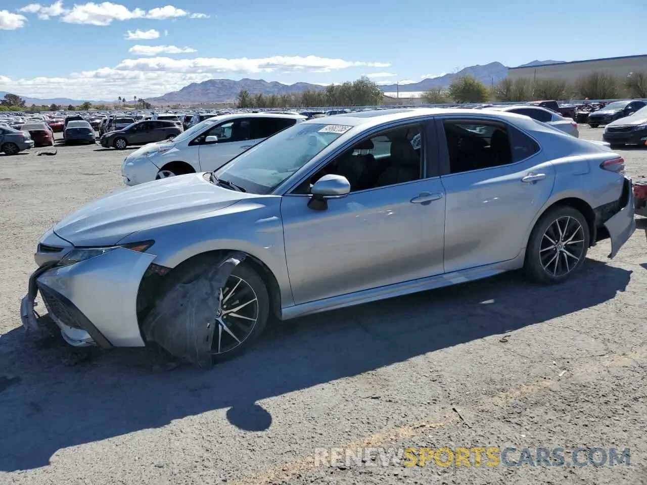 1 Photograph of a damaged car 4T1S11AK4MU578060 TOYOTA CAMRY 2021