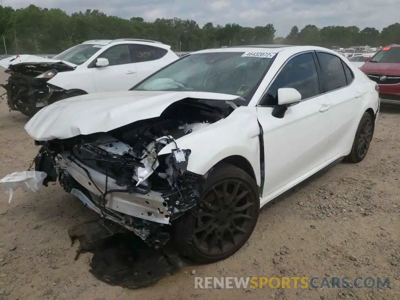 2 Photograph of a damaged car 4T1S11AK8MU498096 TOYOTA CAMRY 2021