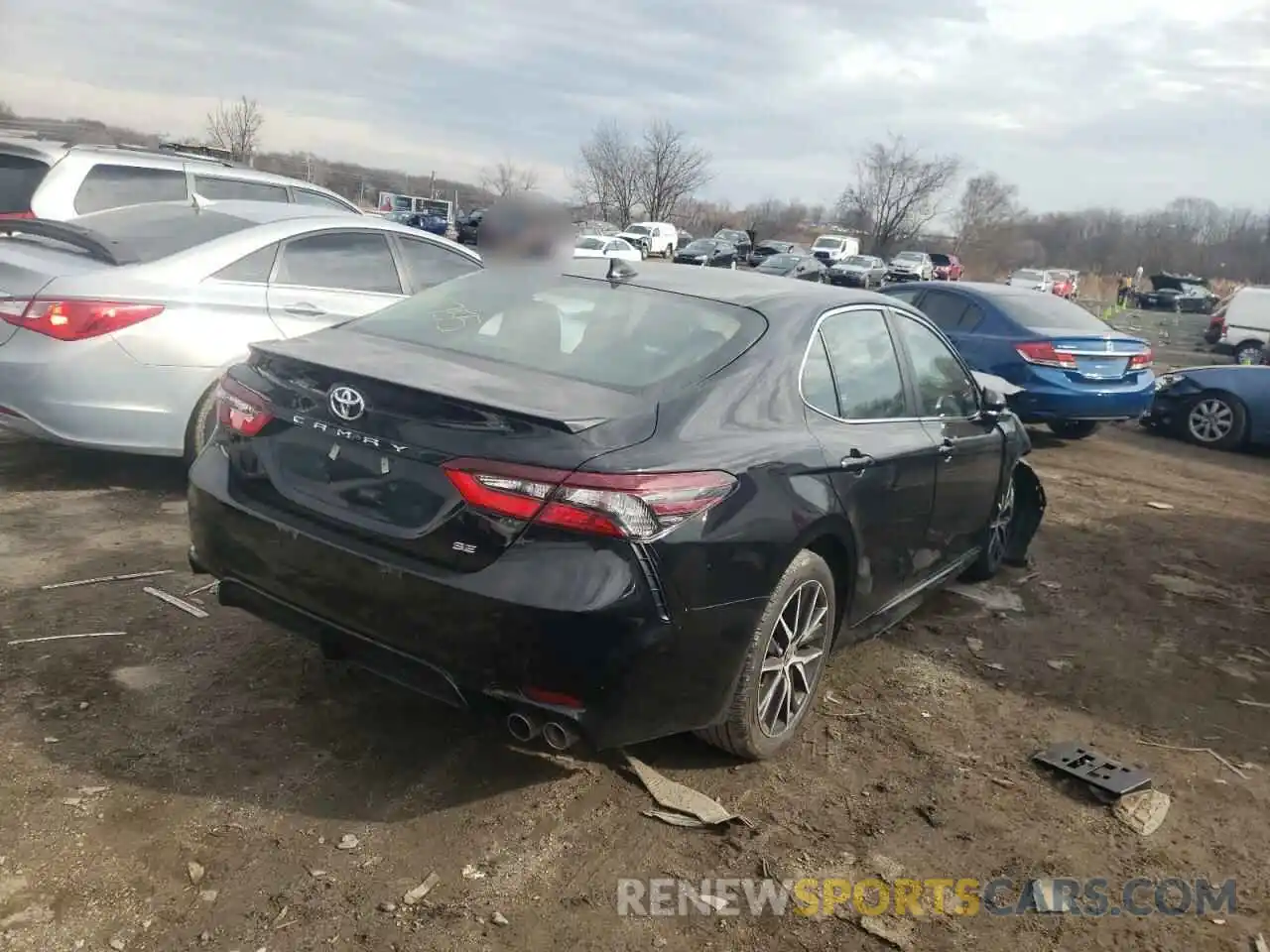 4 Photograph of a damaged car 4T1S11AK9MU492758 TOYOTA CAMRY 2021