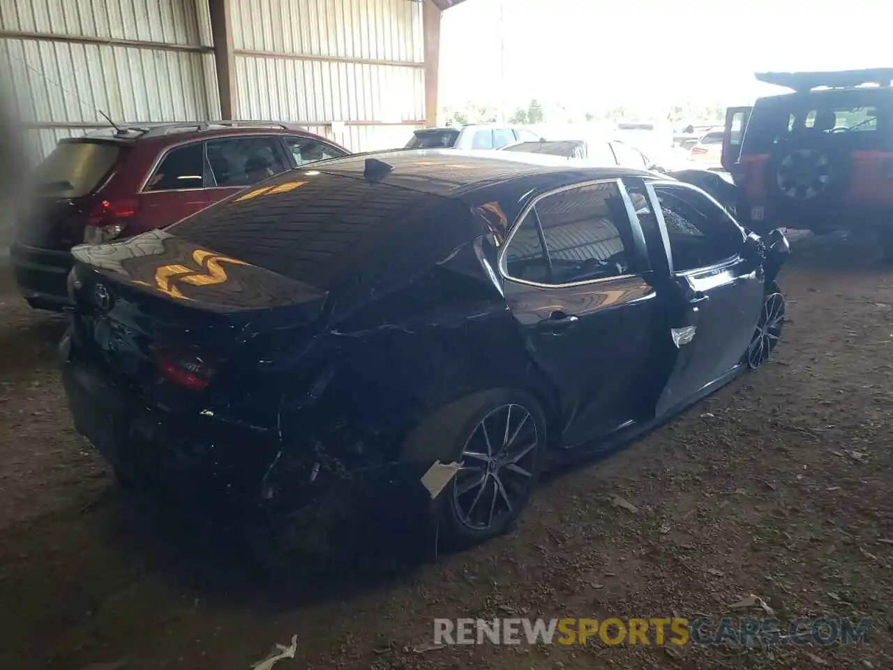 4 Photograph of a damaged car 4T1S11AK9MU601705 TOYOTA CAMRY 2021