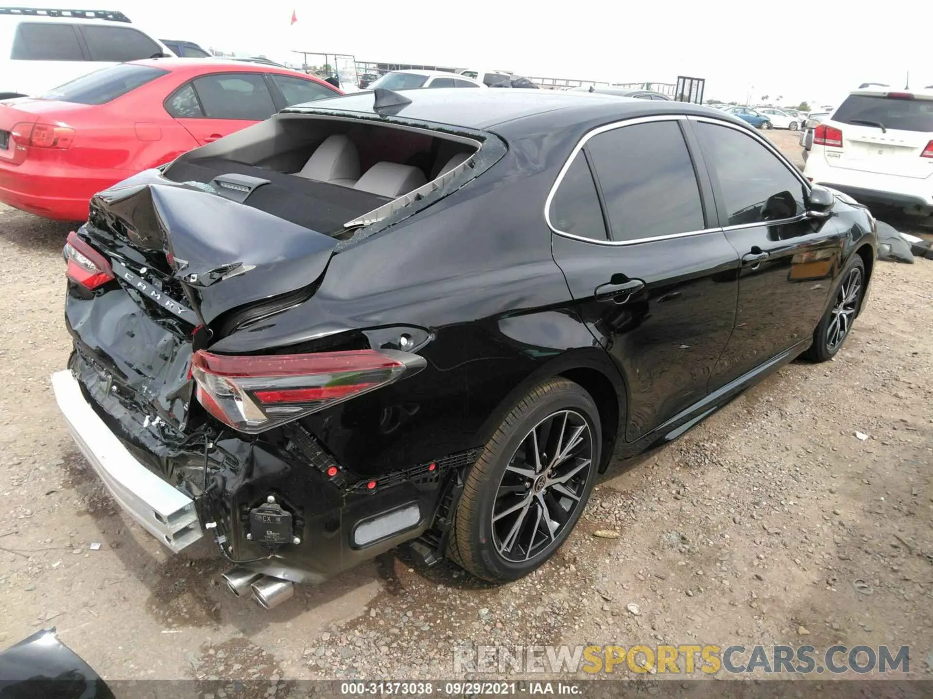 4 Photograph of a damaged car 4T1S11AKXMU496561 TOYOTA CAMRY 2021